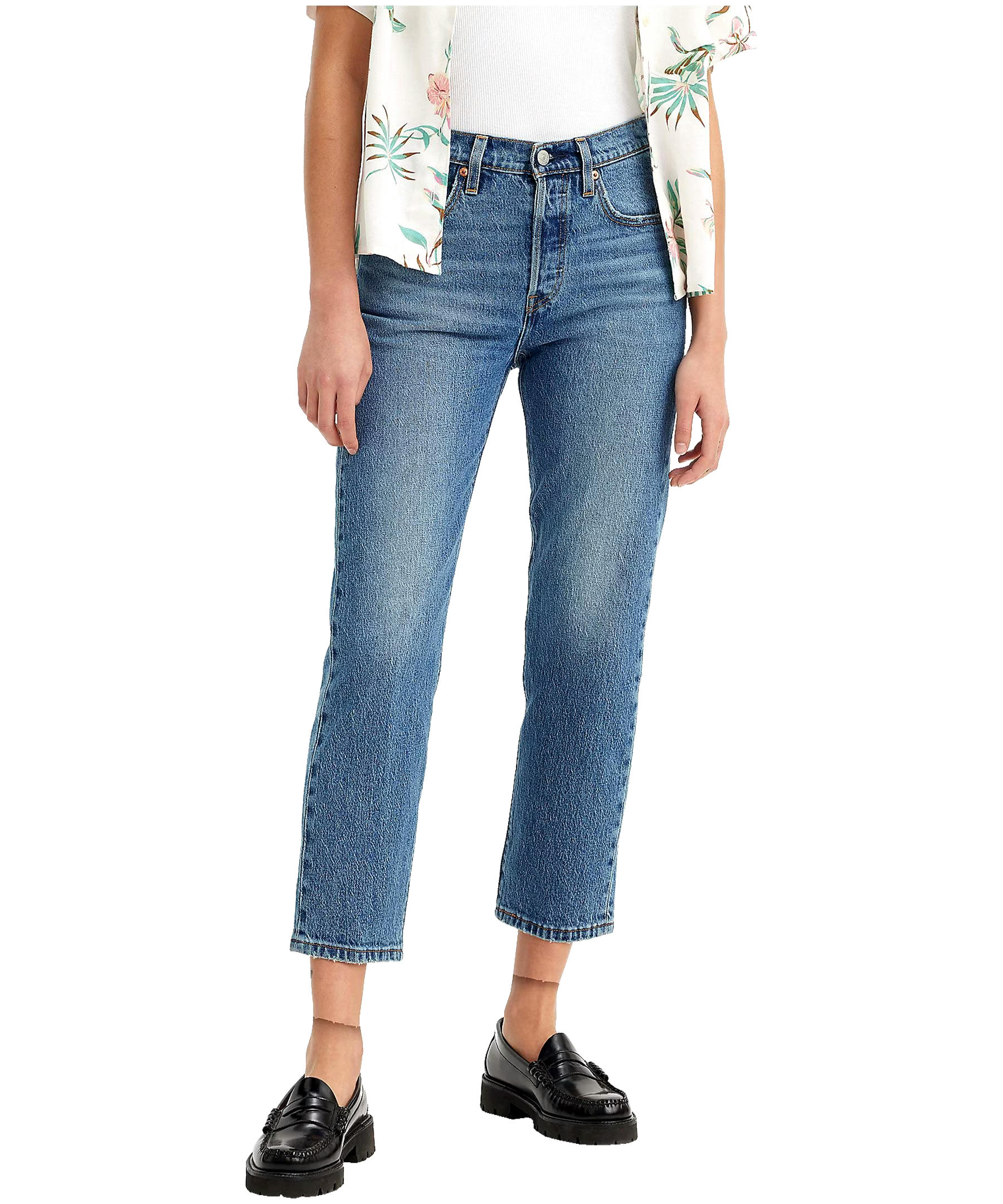 Levi's Women's 501 Originals® High Rise Straight Leg Crop Jeans