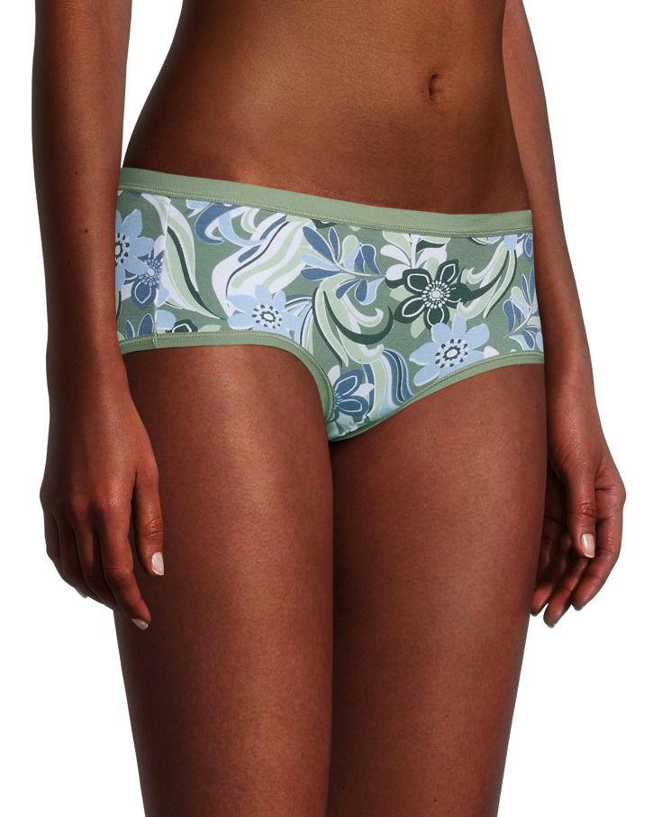 Denver Hayes Women's 2 Pack 4 Way Stretch Perfect Fit Hip Hugger Underwear Briefs