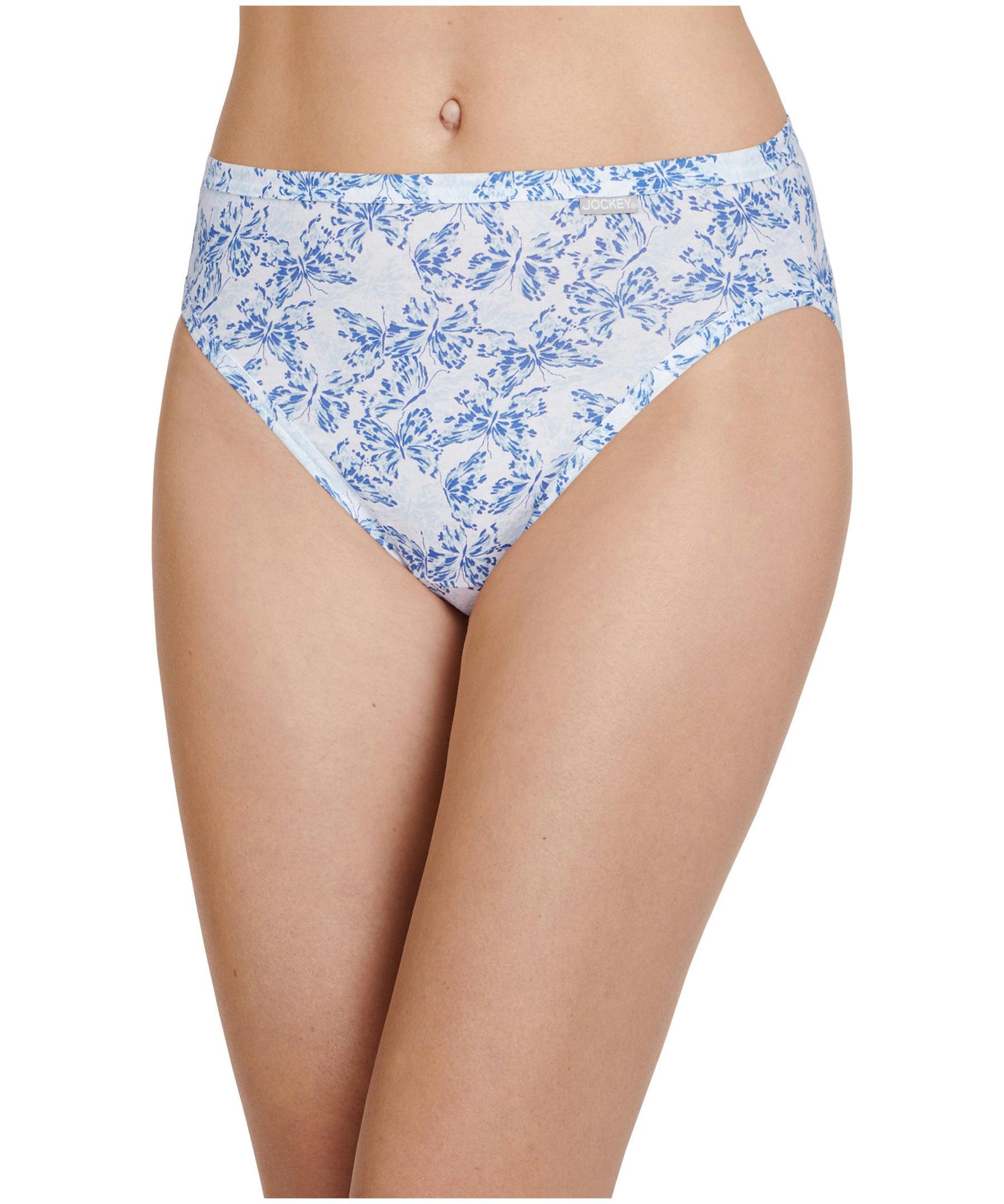 Jockey Women's 3 Pack Elance Basic Underwear French Cut Briefs