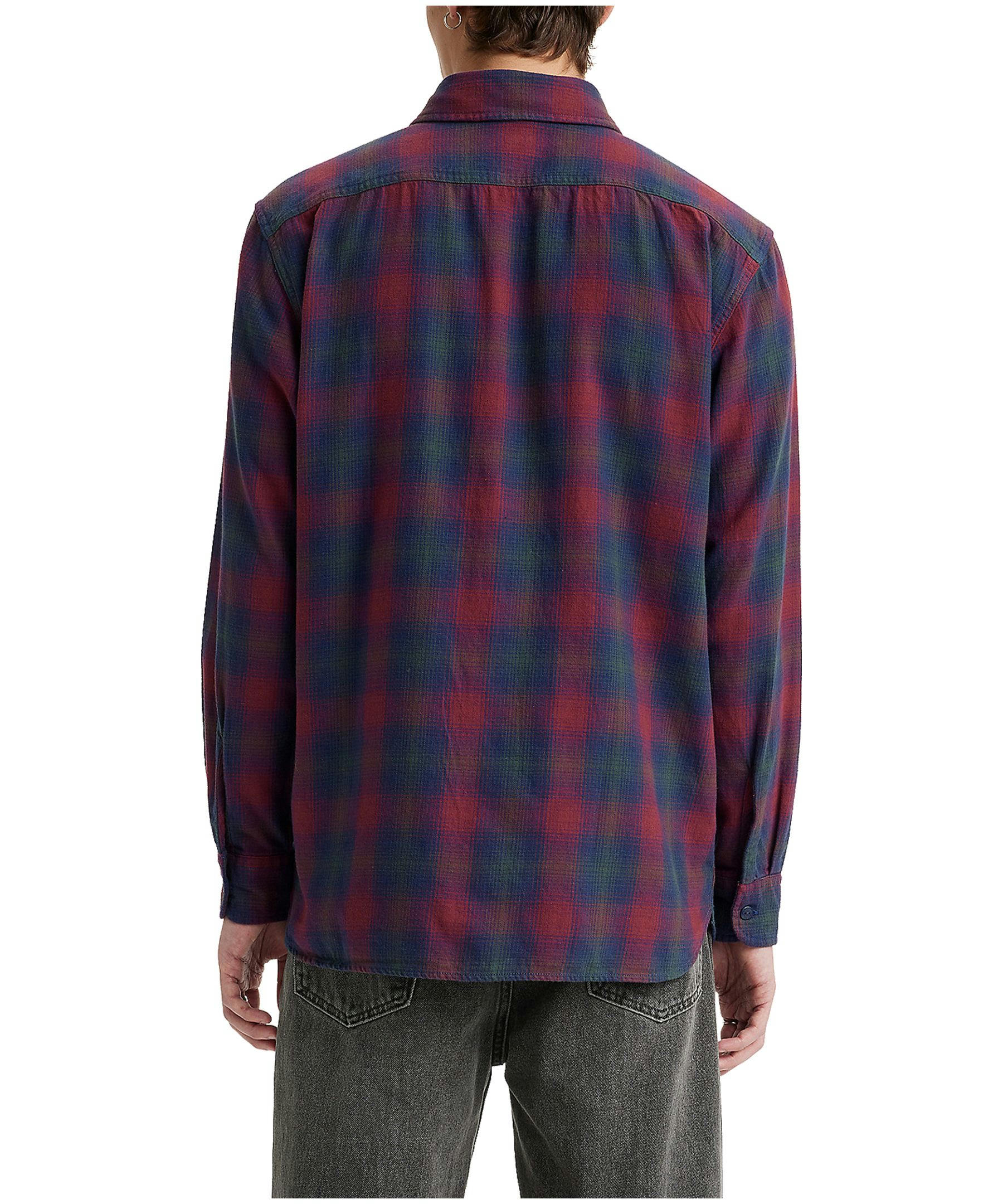 Levi's Men's Classic Worker Relaxed fit Long Sleeve Flannel Shirt
