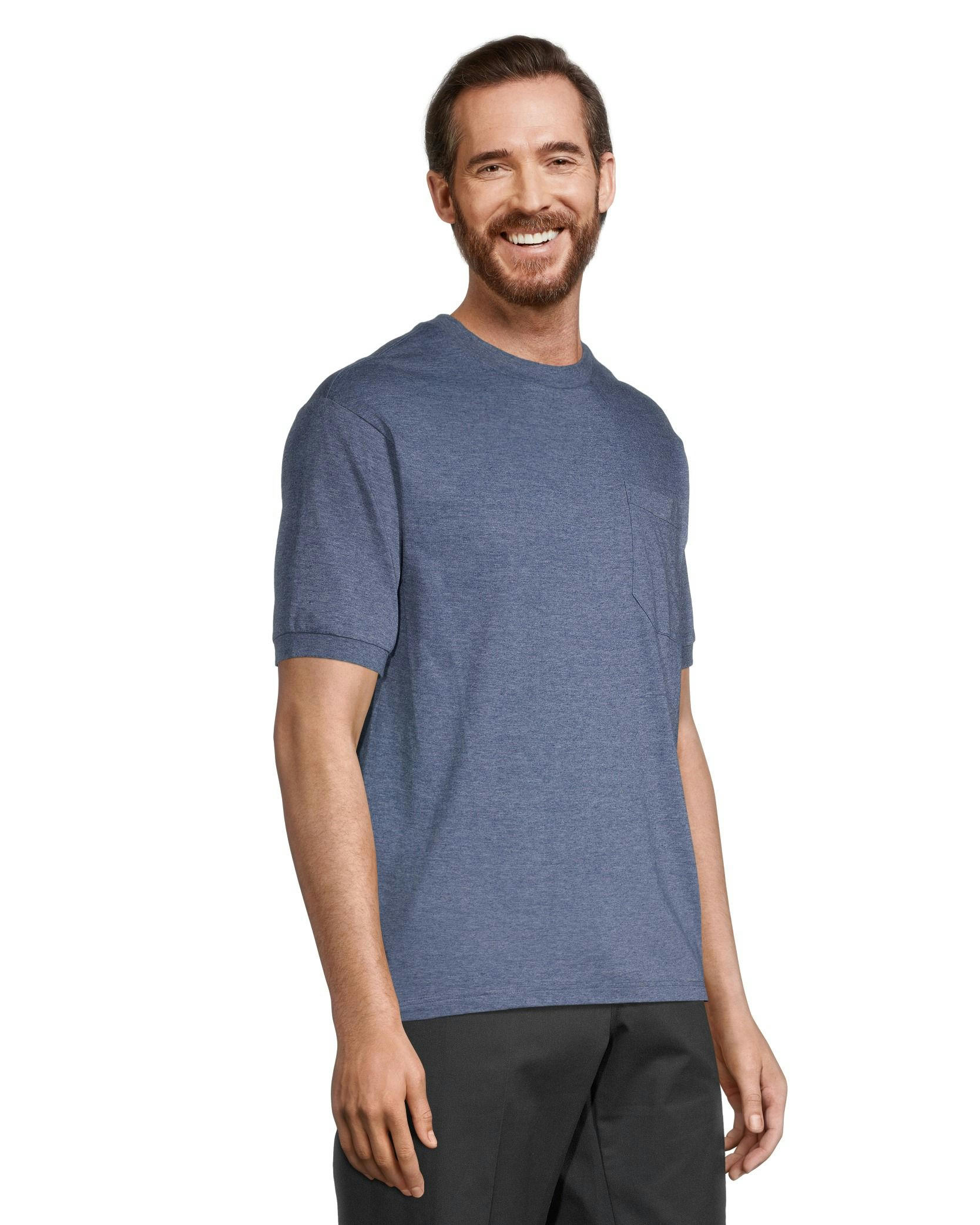 Aggressor Men's Crewneck Work T-Shirt With FRESHTECH