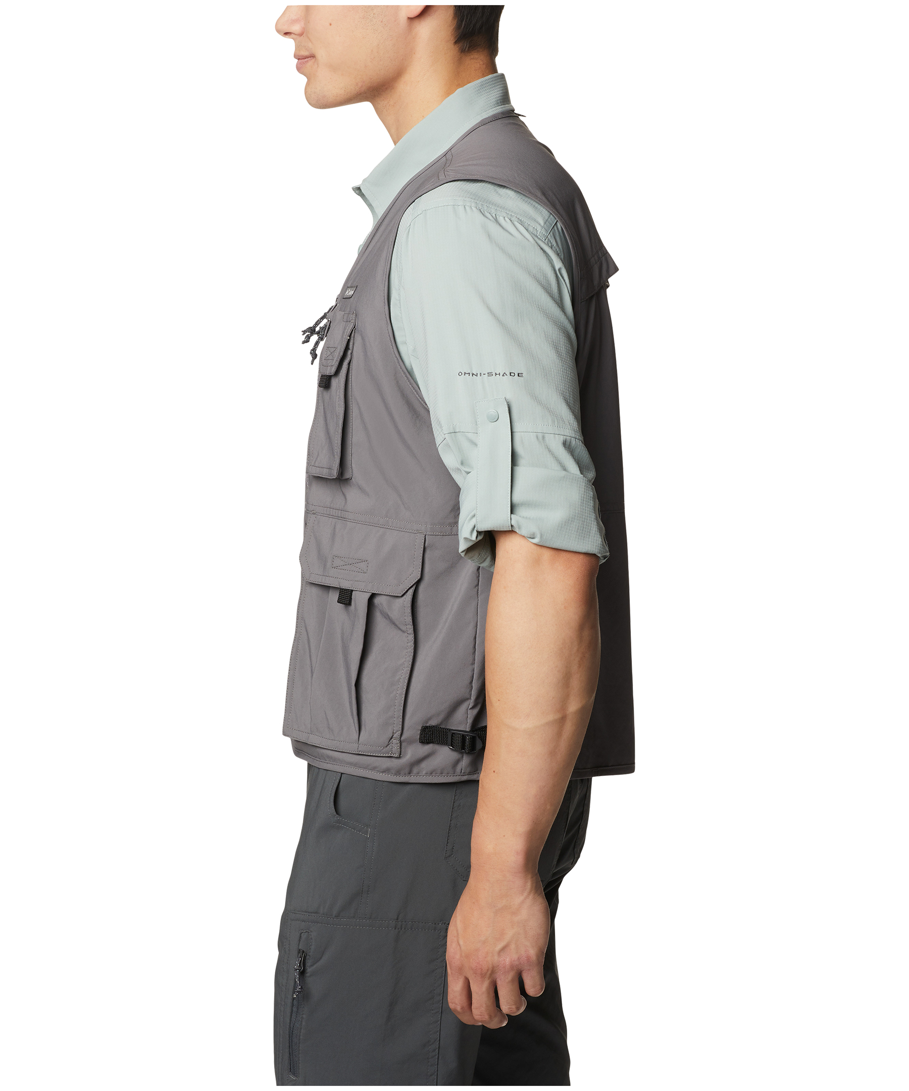 Columbia Men's Silver Ridge Omni Shade V-Neck Utility Vest