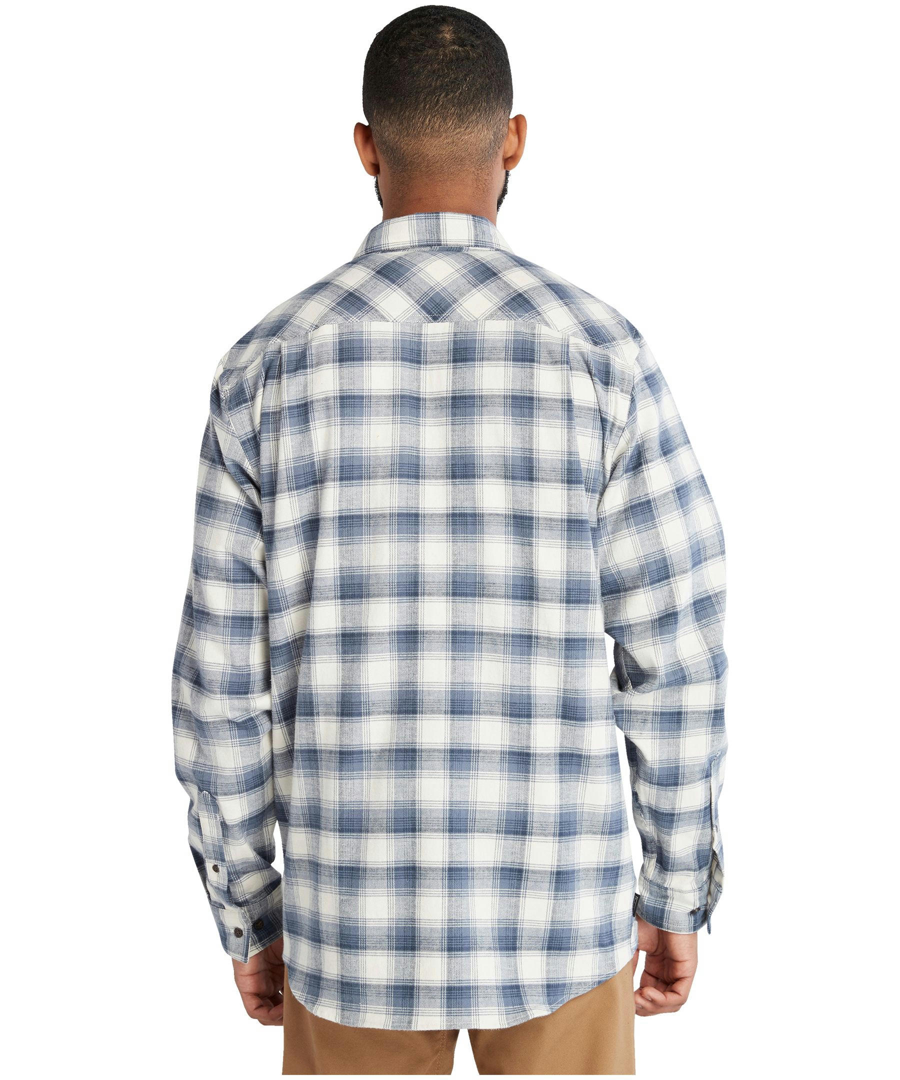 Timberland Pro Men's Woodfort Lightweight Long Sleeve Original Fit Flannel Shirt