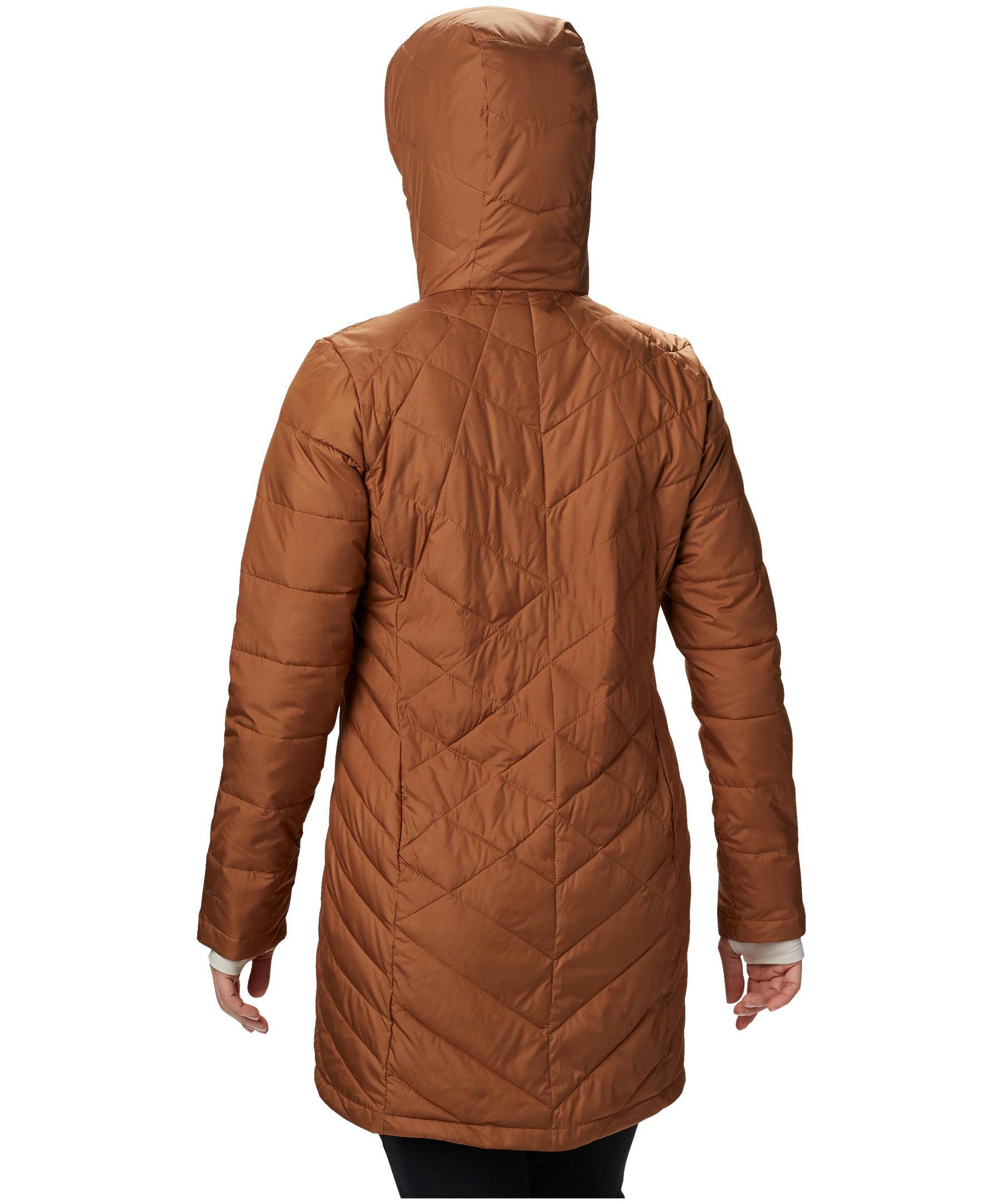 Columbia Women's Heavenly Omni-Heat Water Resistant Insulated Long Hooded Jacket