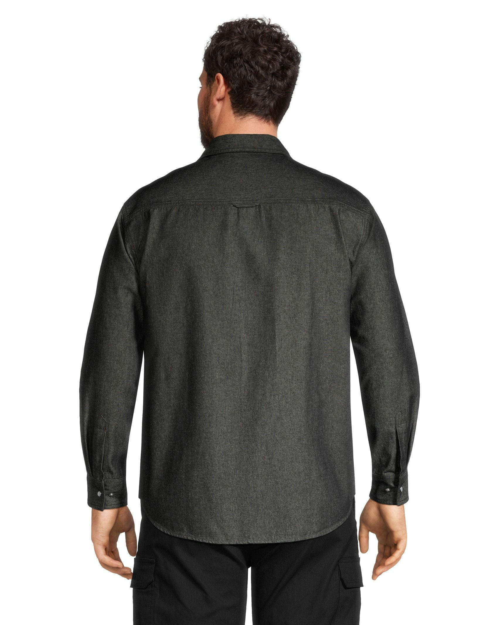 Dakota WorkPro Series Men's Snap Front Coloured Cotton Denim Shirt