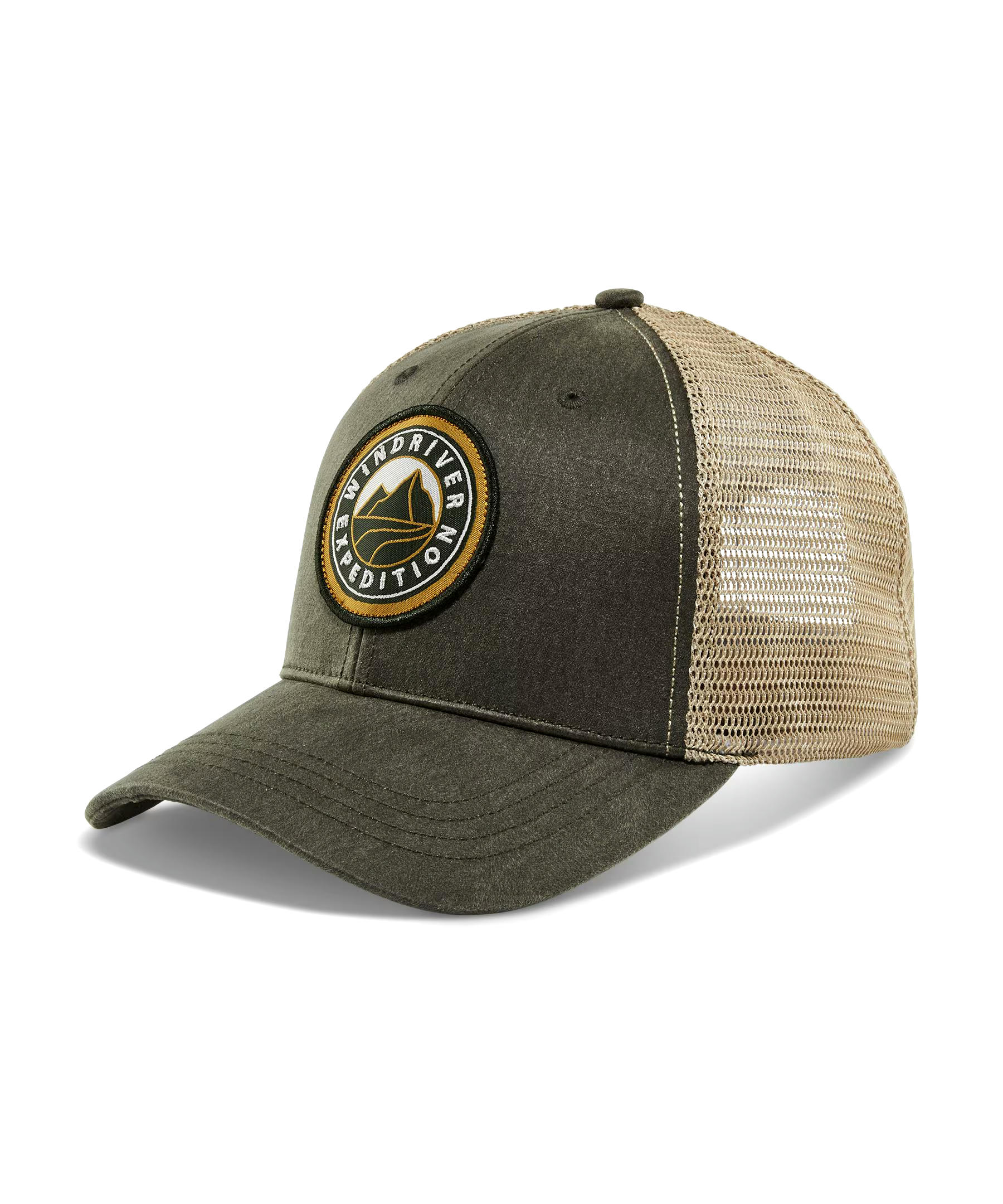 WindRiver Men's Waxed Cotton Patch Ball Cap