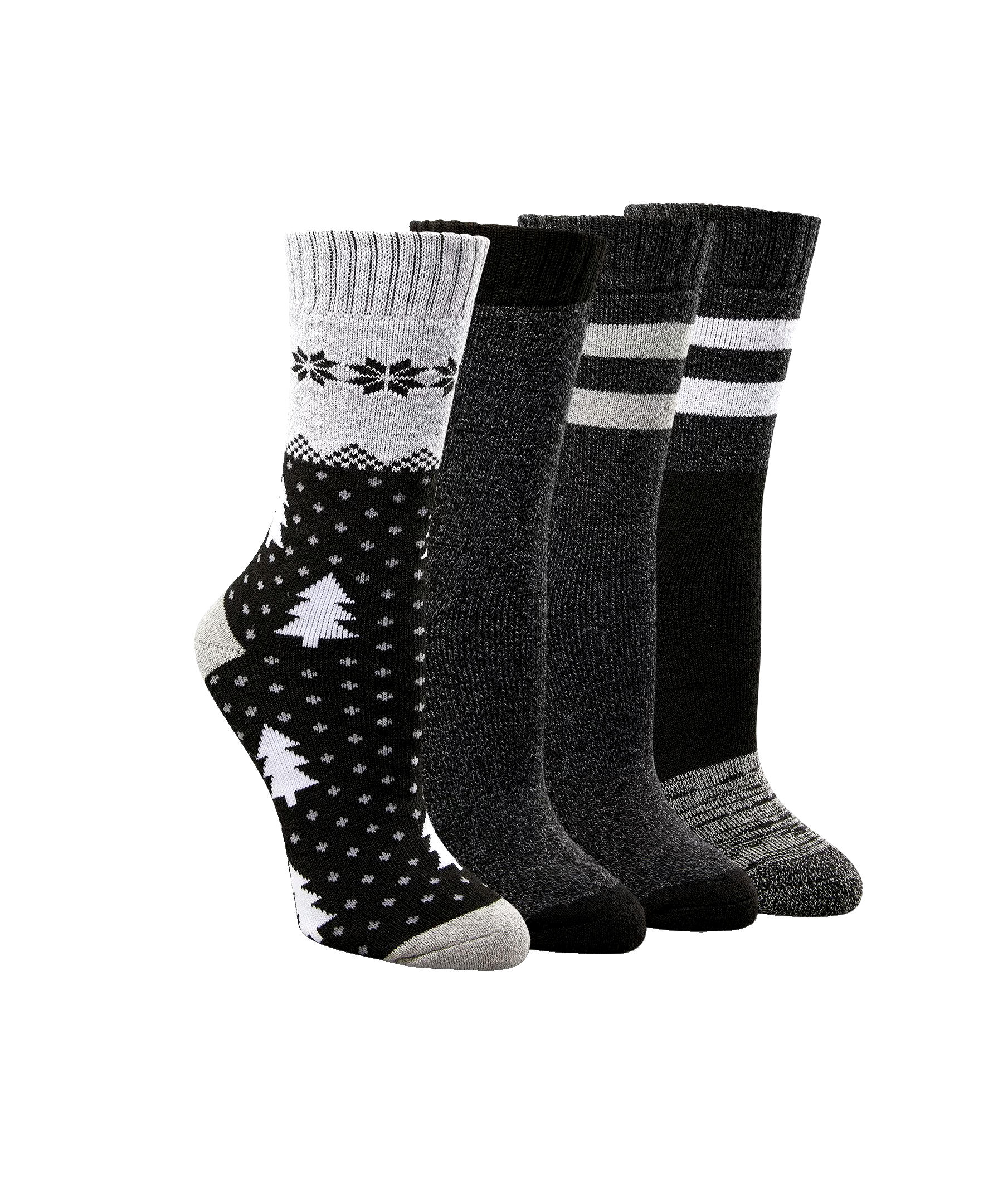 Columbia Women's  4 Pack Winter-Effic Moisture Control Crew Socks