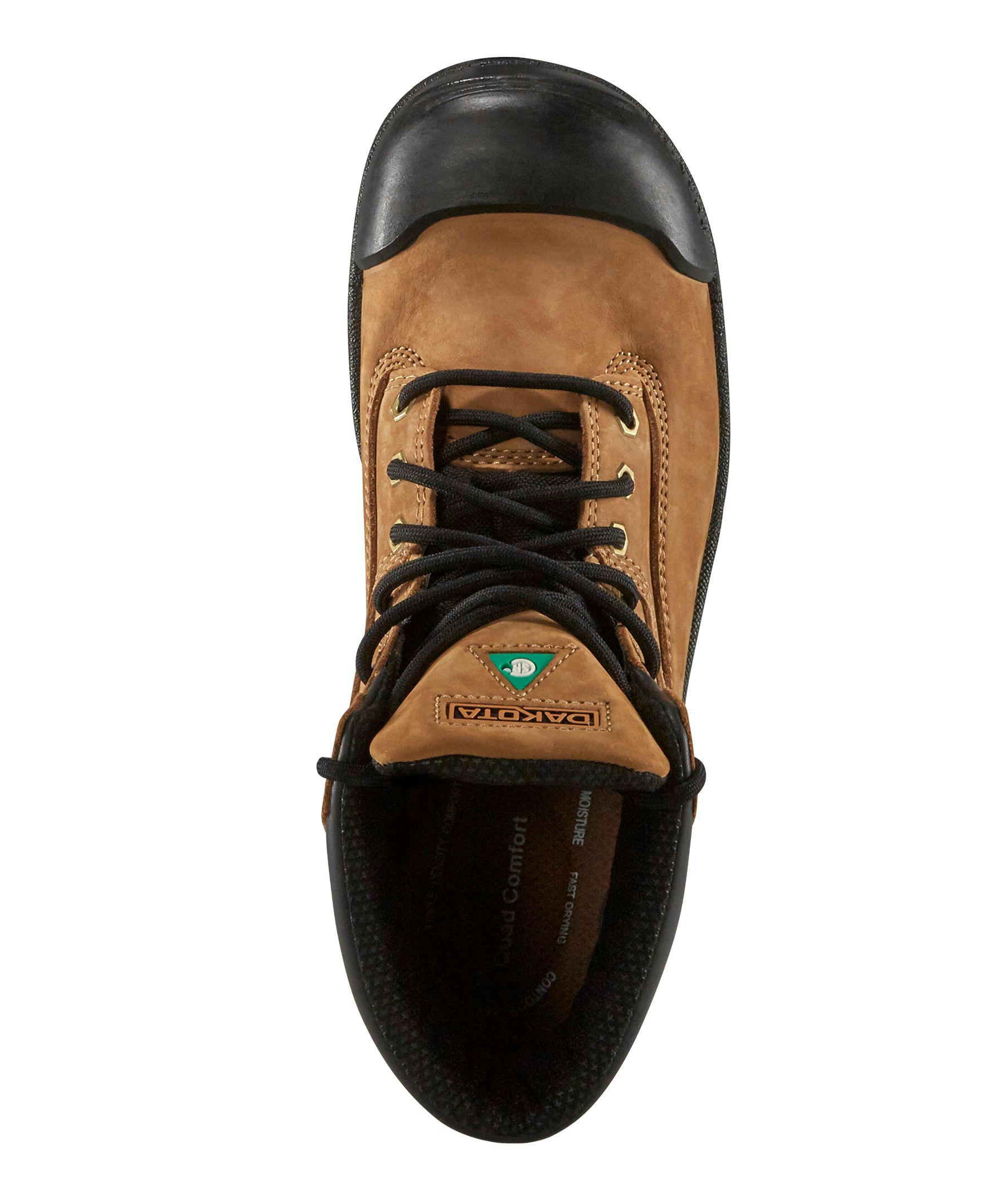 Dakota WorkPro Series Men's Steel Toe Composite Plate Quad Comfort FRESHTECH 6 Inch Work Boots