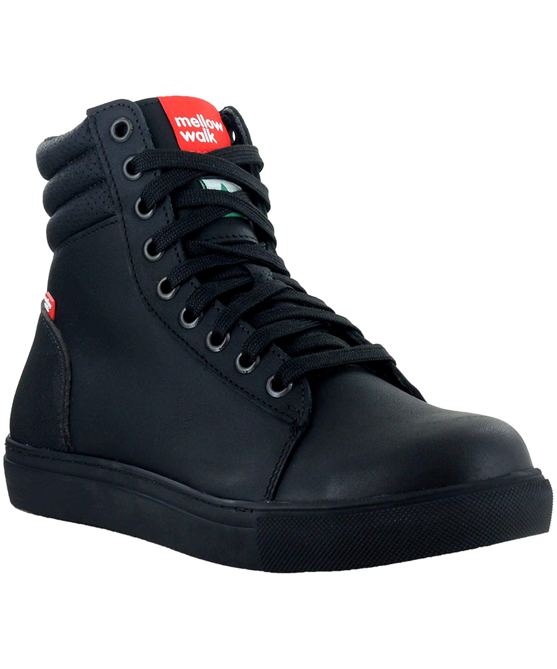 Mellowwalk Women's 6 inch Jessica Steel Toe Composite Plate High Top Safety Work Sneakers