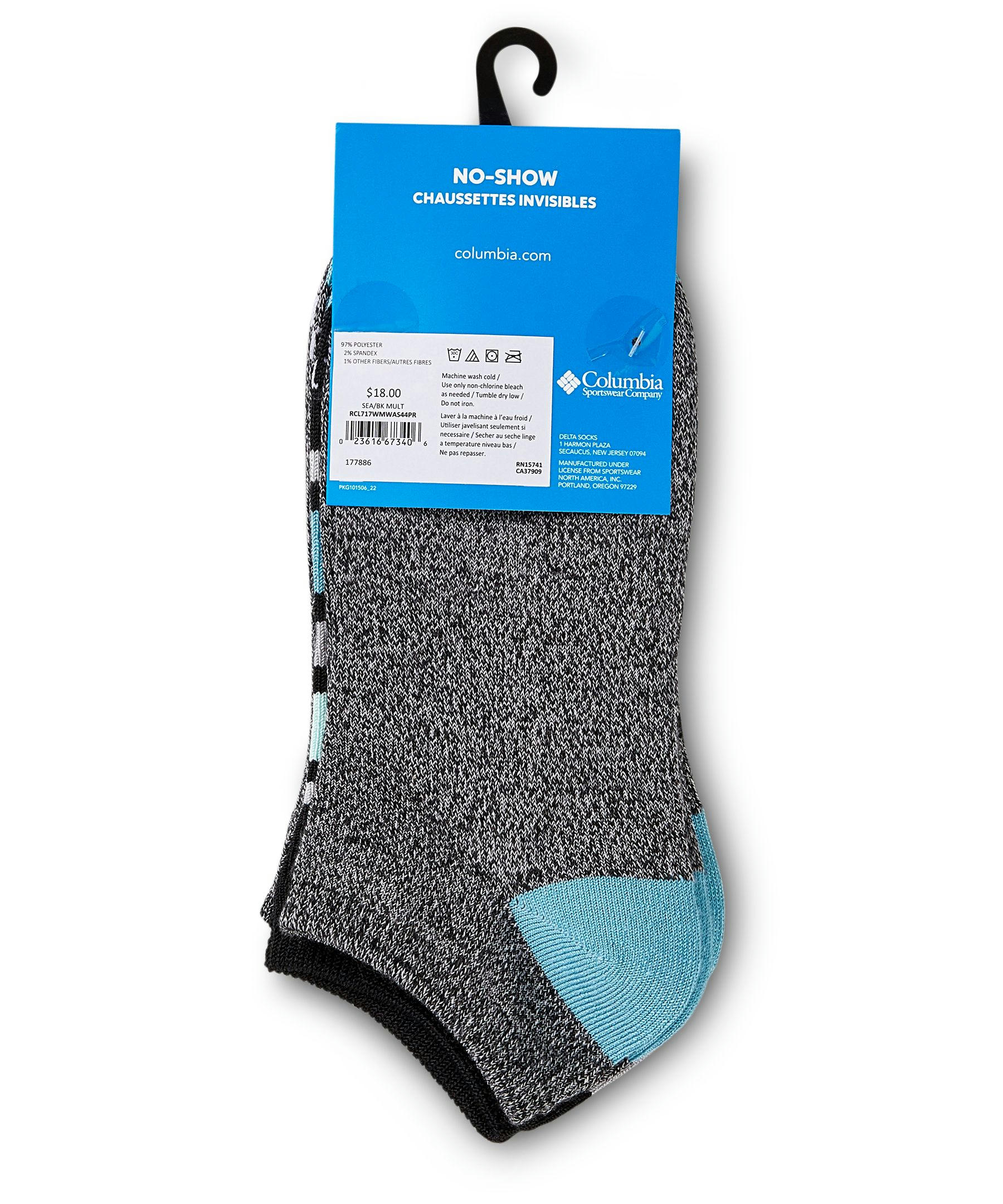 Women's 3+1 Pack Supersoft Colour Block No Show Socks