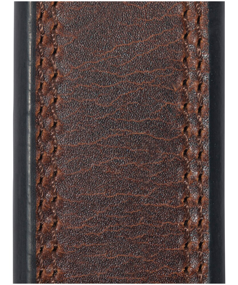 Carhartt Men's Oil Finish Leather Reversible Belt - Brown Black