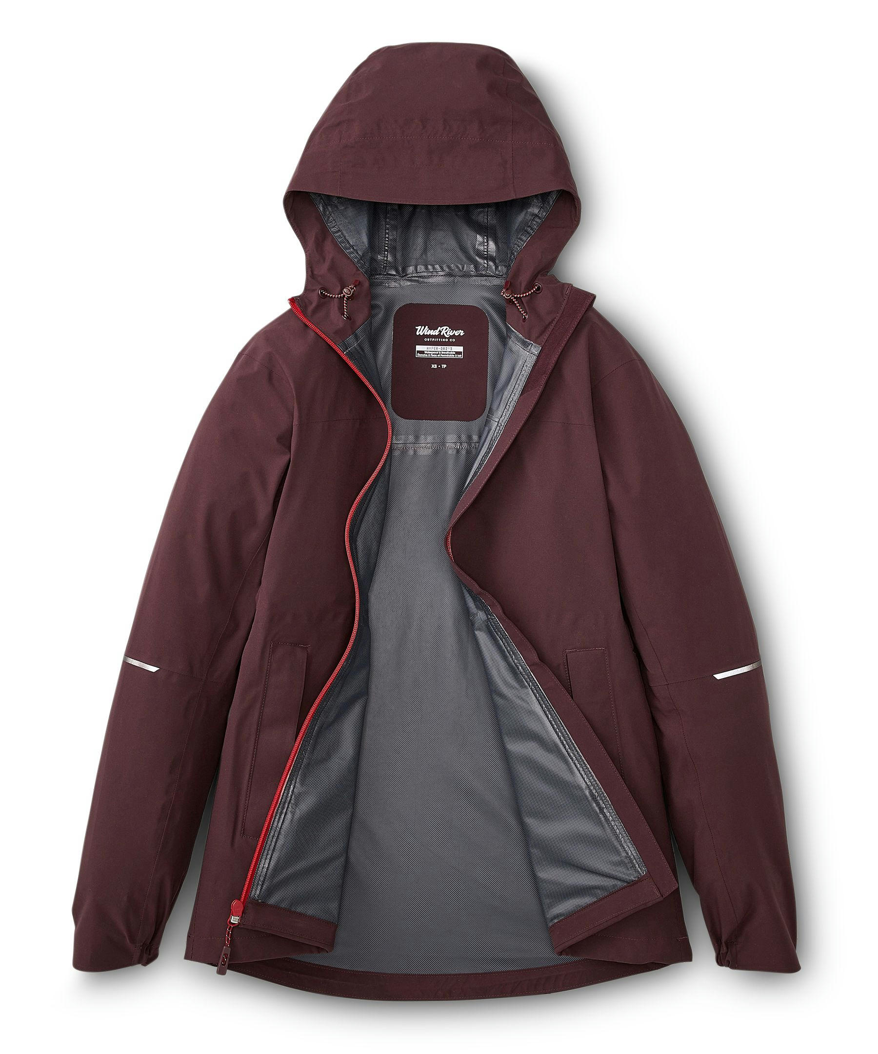 WindRiver Women's Waterproof Hyper-Dri 3 Downpour 2.5L Stretch Rain Jacket