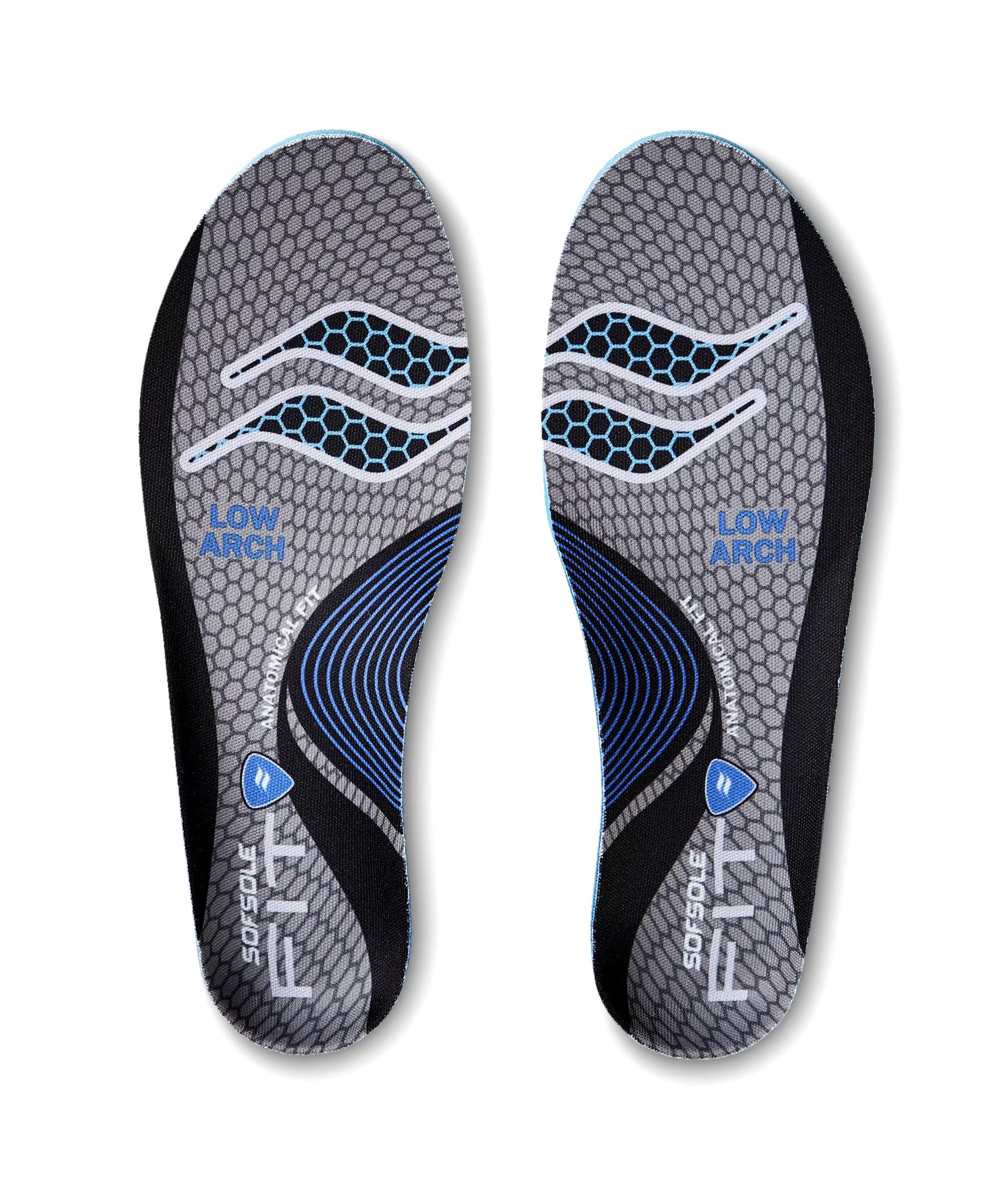 Sof Sole FIT Low Arch Insoles, Shoe Inserts