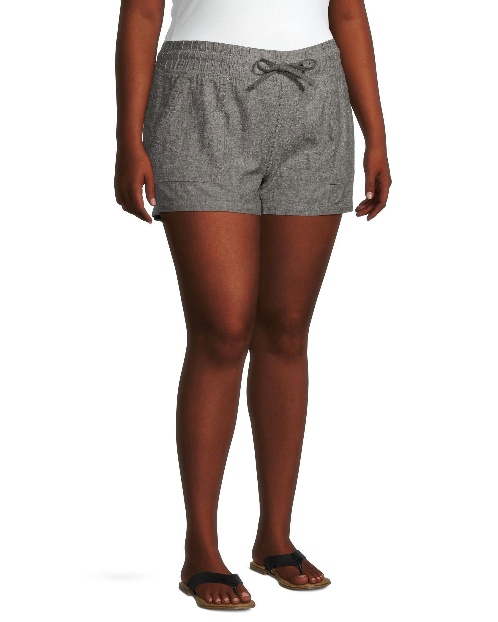 Women's Linen Blend Shorts