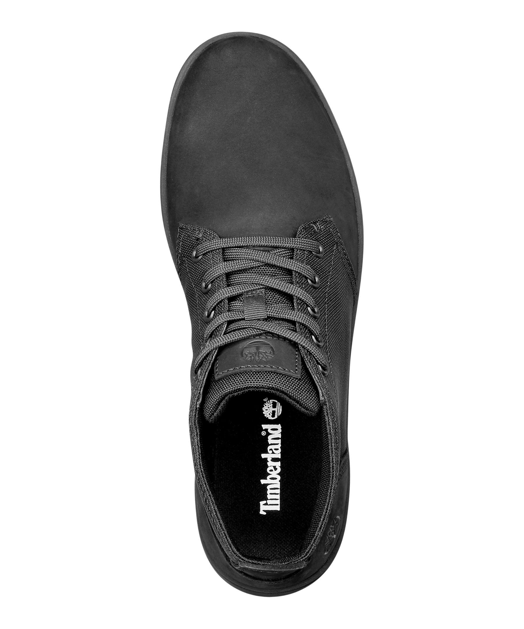 Timberland Men's Davis Square Leather and Fabric Chukka Boots