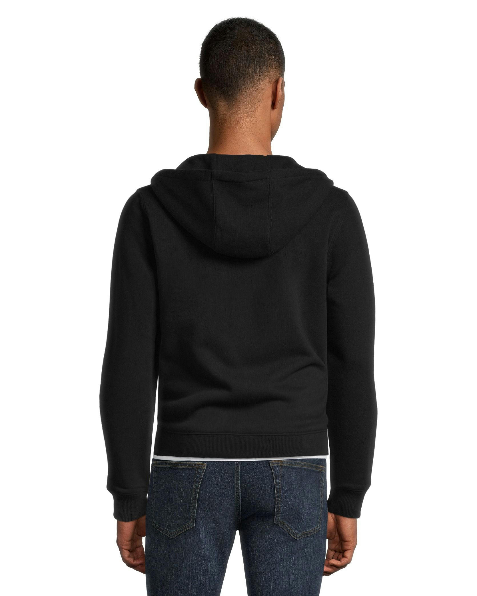 Denver Hayes Men's Fleece Long Sleeve Full Zip Kangaroo Pocket Hoodie