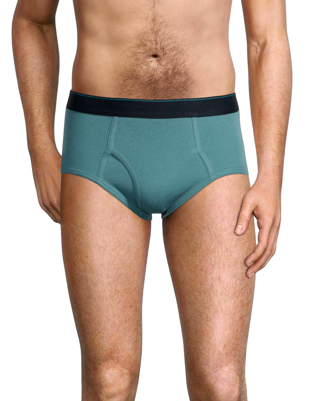 Denver Hayes Men's 3 Pack Yarn Dye Basic Briefs