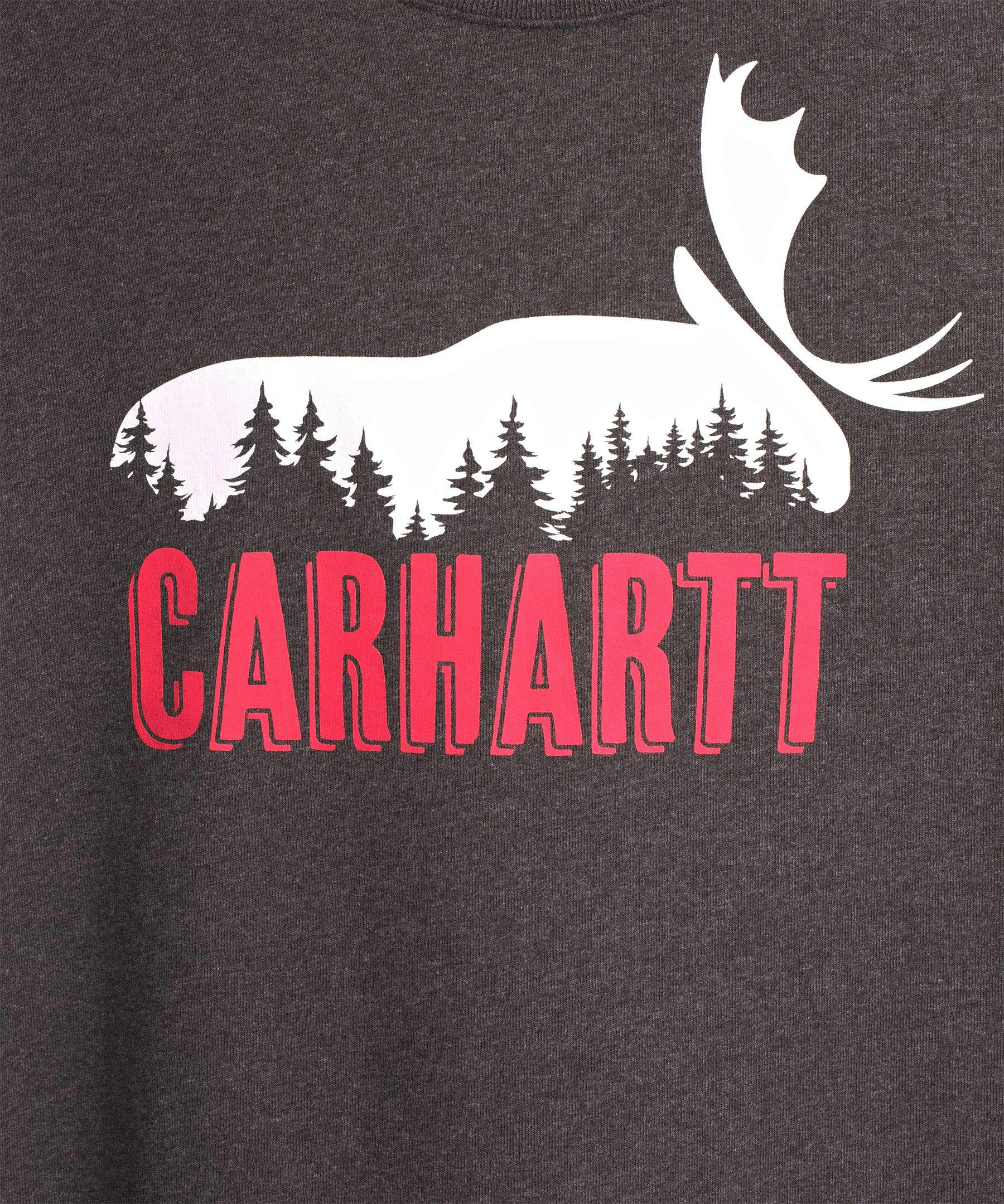 Carhartt Men's Exclusive Moose Graphic T Shirt
