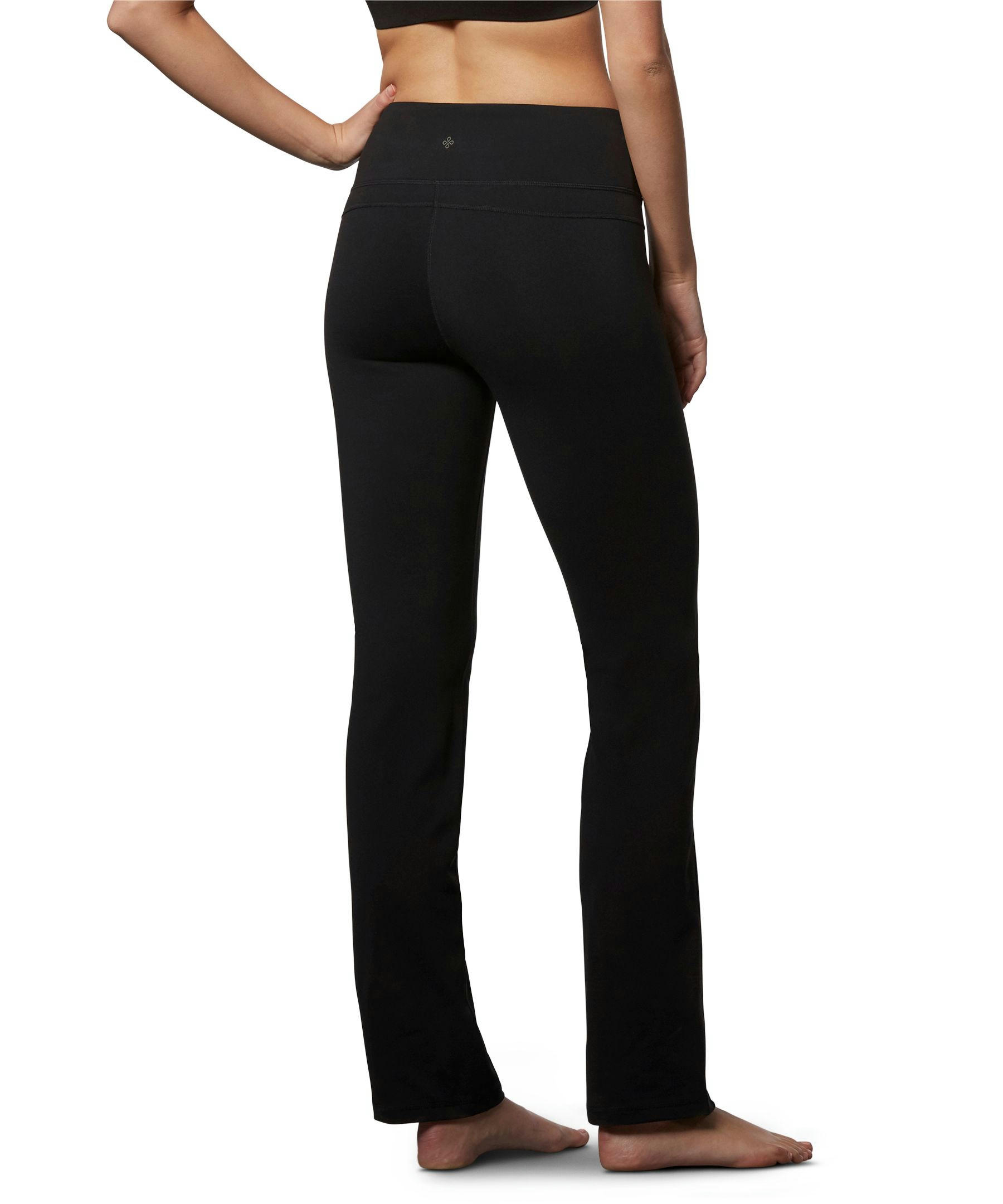 Shambhala Women's Mid Rise Live-In Shape Tummy Slimming Straight Leg Pants