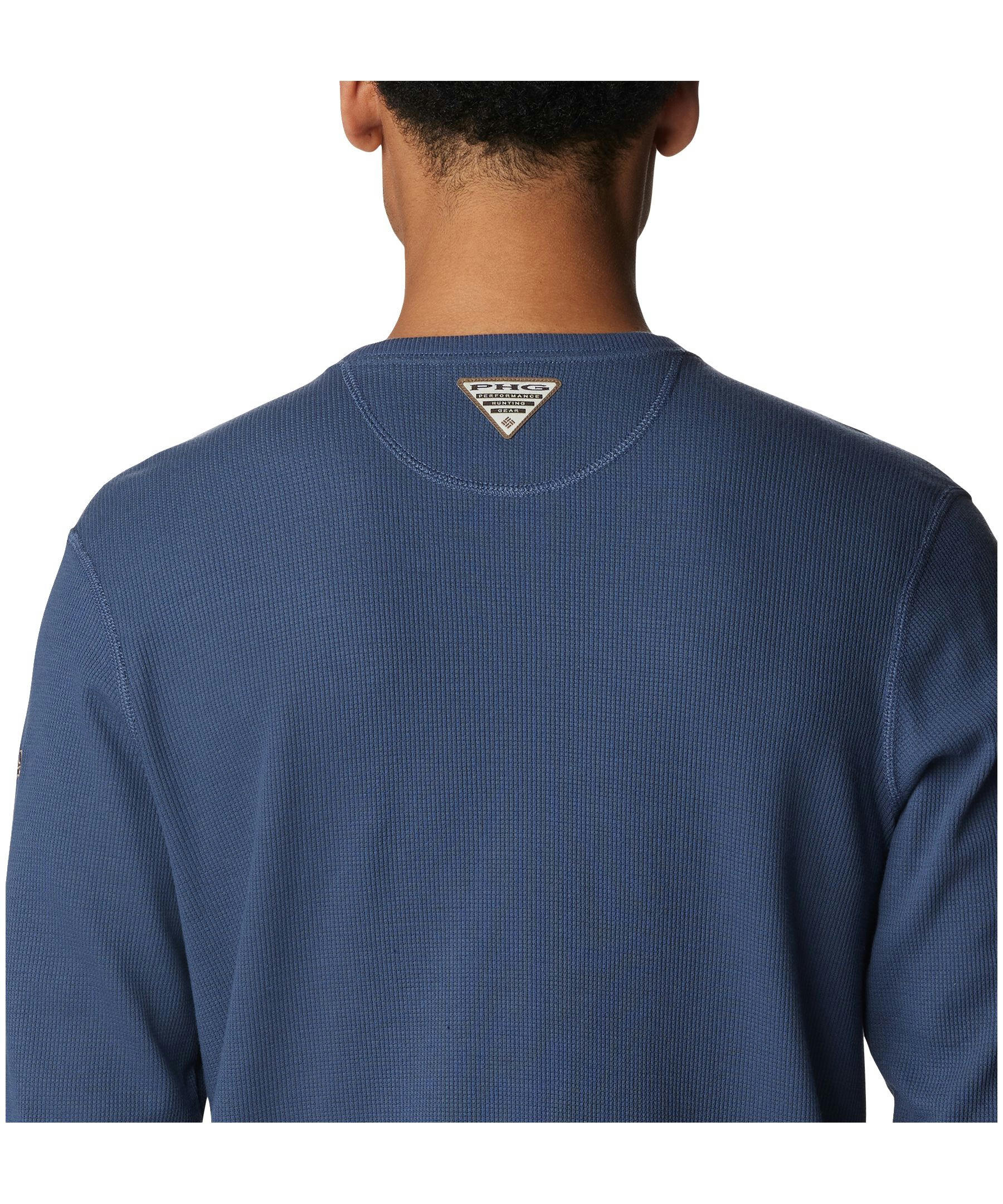 Columbia Men's Built For It Performance Hunting Gear Long Sleeve Waffle T Shirt