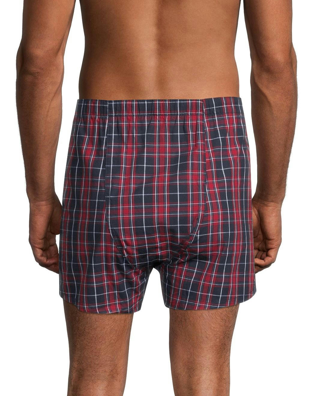 Denver Hayes Men's 2 Pack Woven Boxer