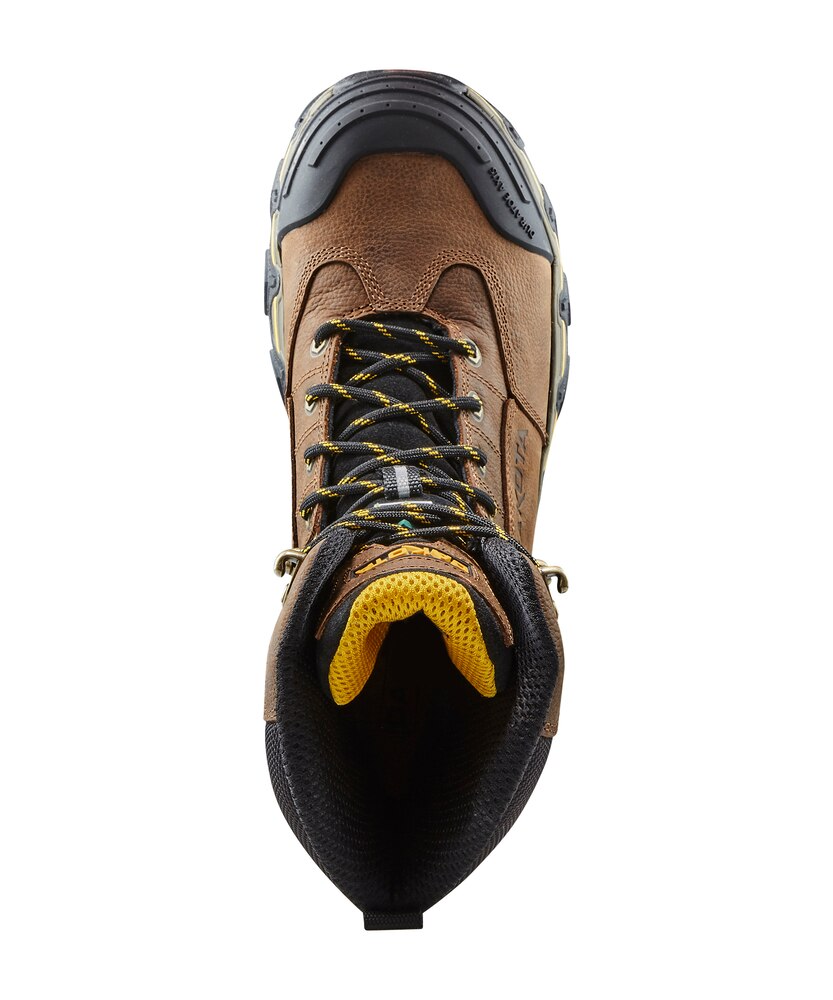 Dakota WorkPro Series Men's 8 Inch Composite Toe Steel Plate 8550 Work Boots - Brown