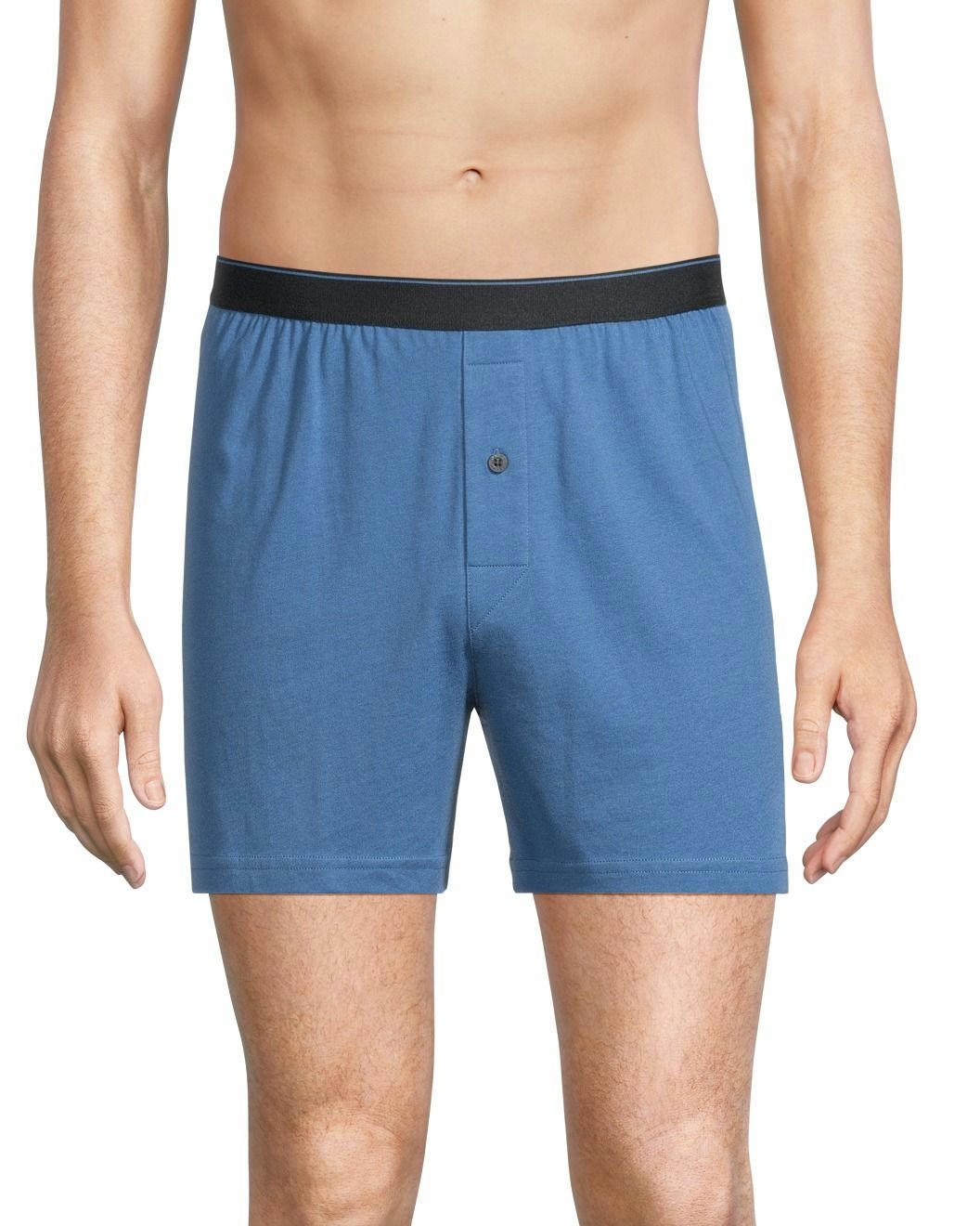 Denver Hayes Men's 2 Pack Yarn Dye Loose Fit Boxer Briefs