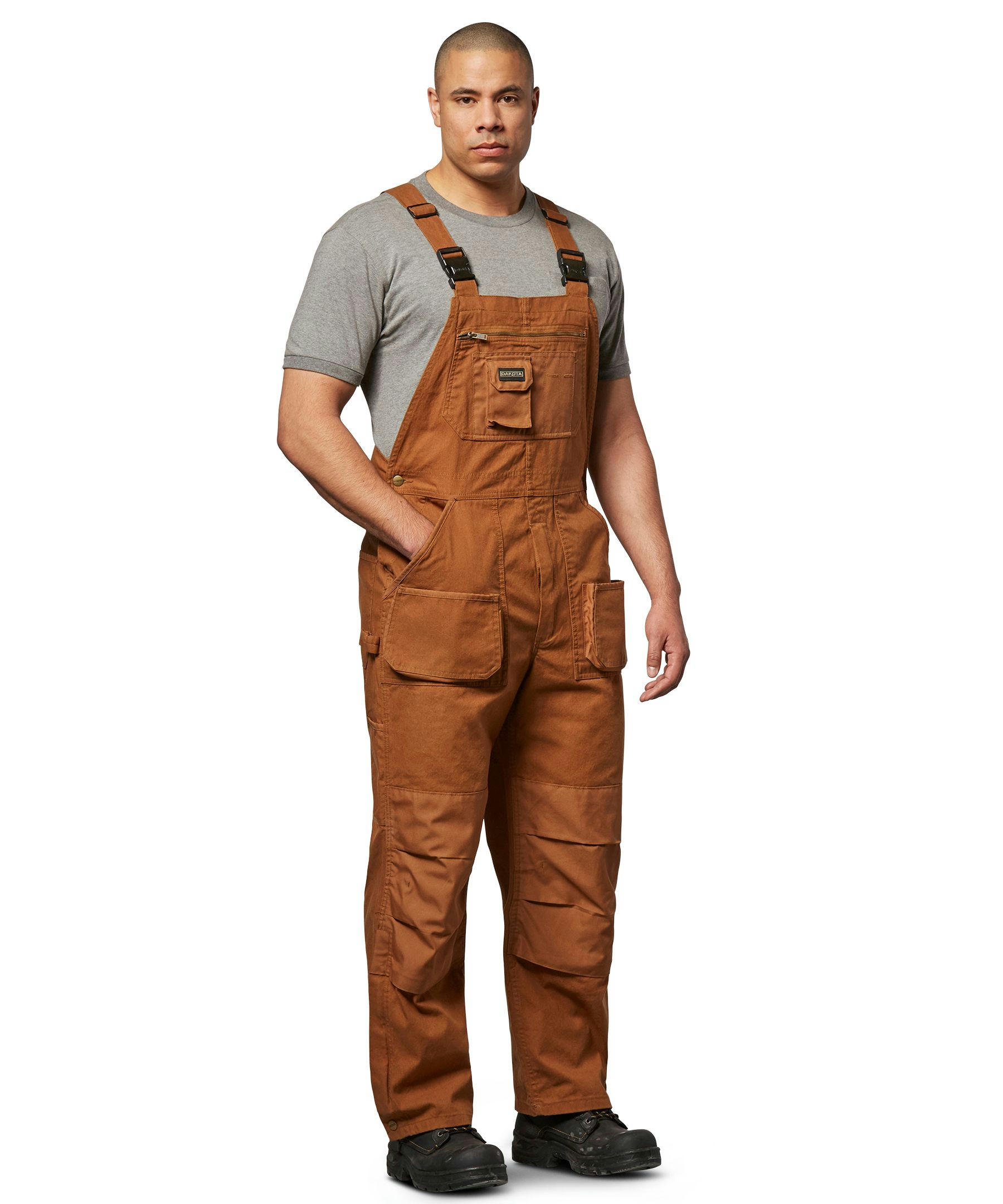 Dakota WorkPro Series Men's Unlined Stretch Duck Bib Overalls