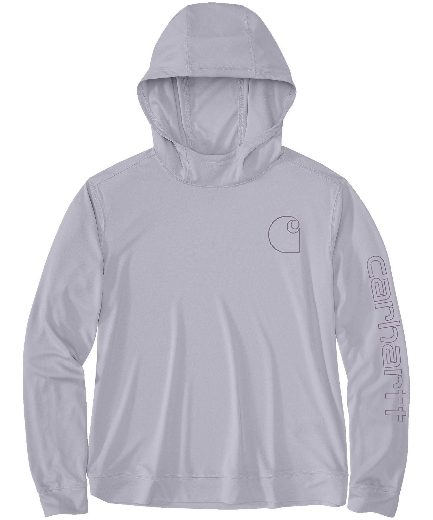 Carhartt Women's Force Sun Defender Long Sleeve Hooded Shirt