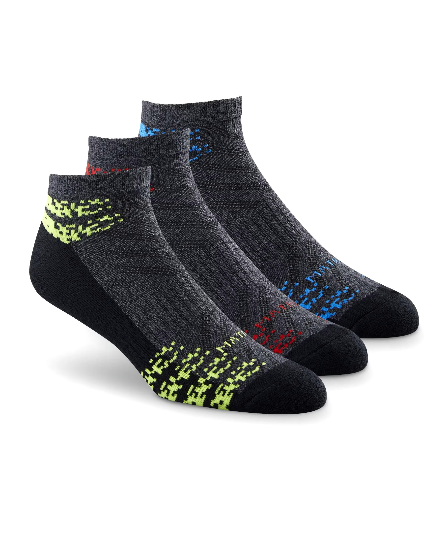 Matrix Men's FRESHTECH® Low Cut Cushioned Sport Socks, 3 Pack