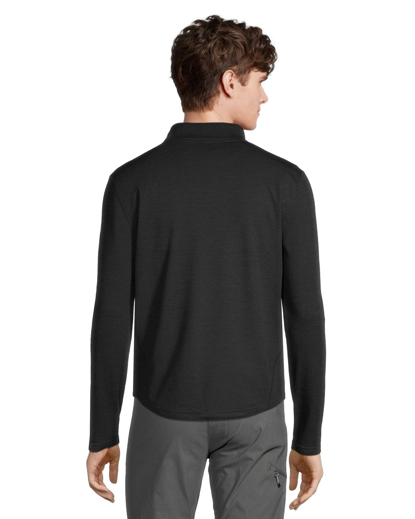T-Max Men's Merino Wool 1/4 Zip Top