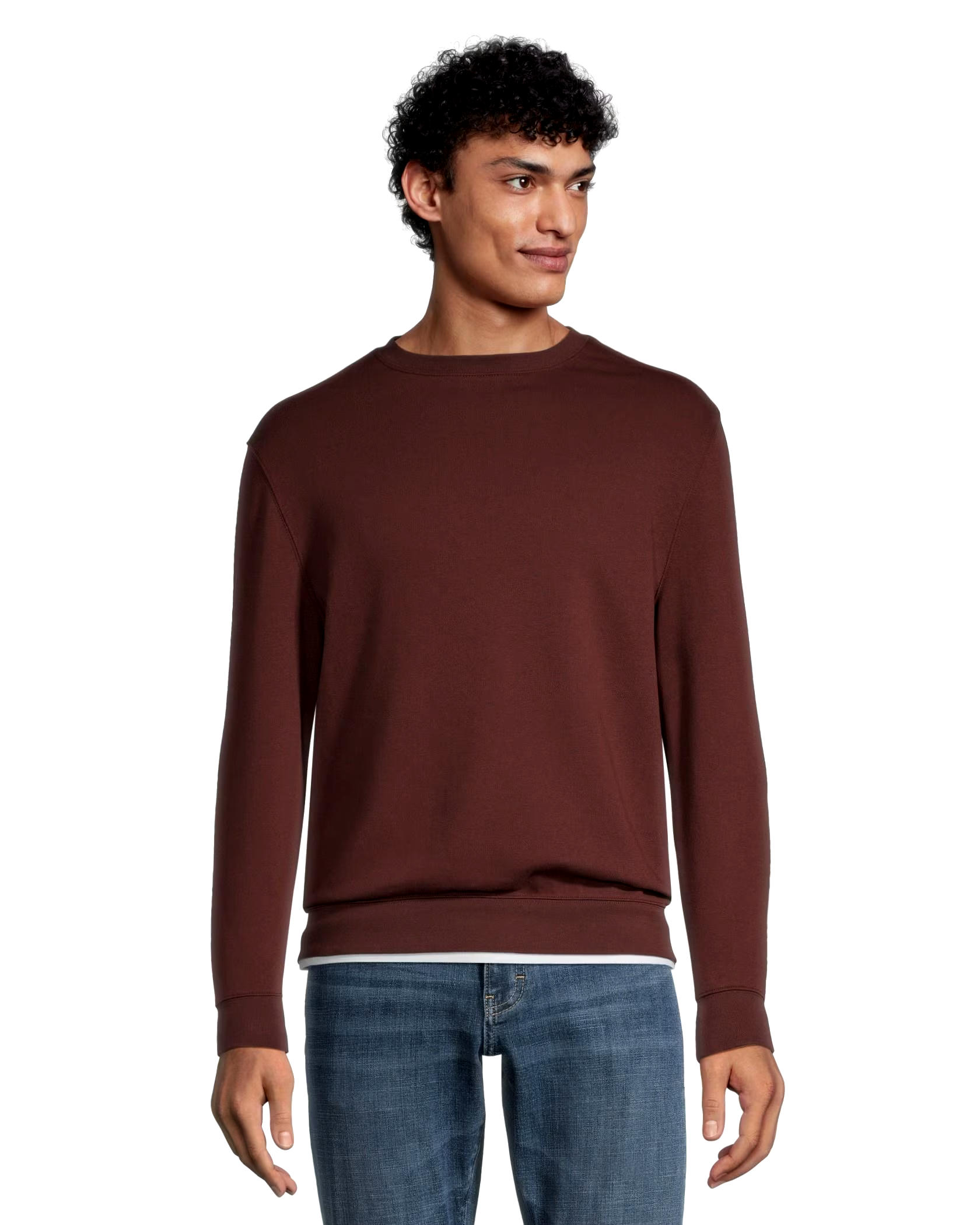 Denver Hayes Men's Fleece Crewneck Sweatshirt