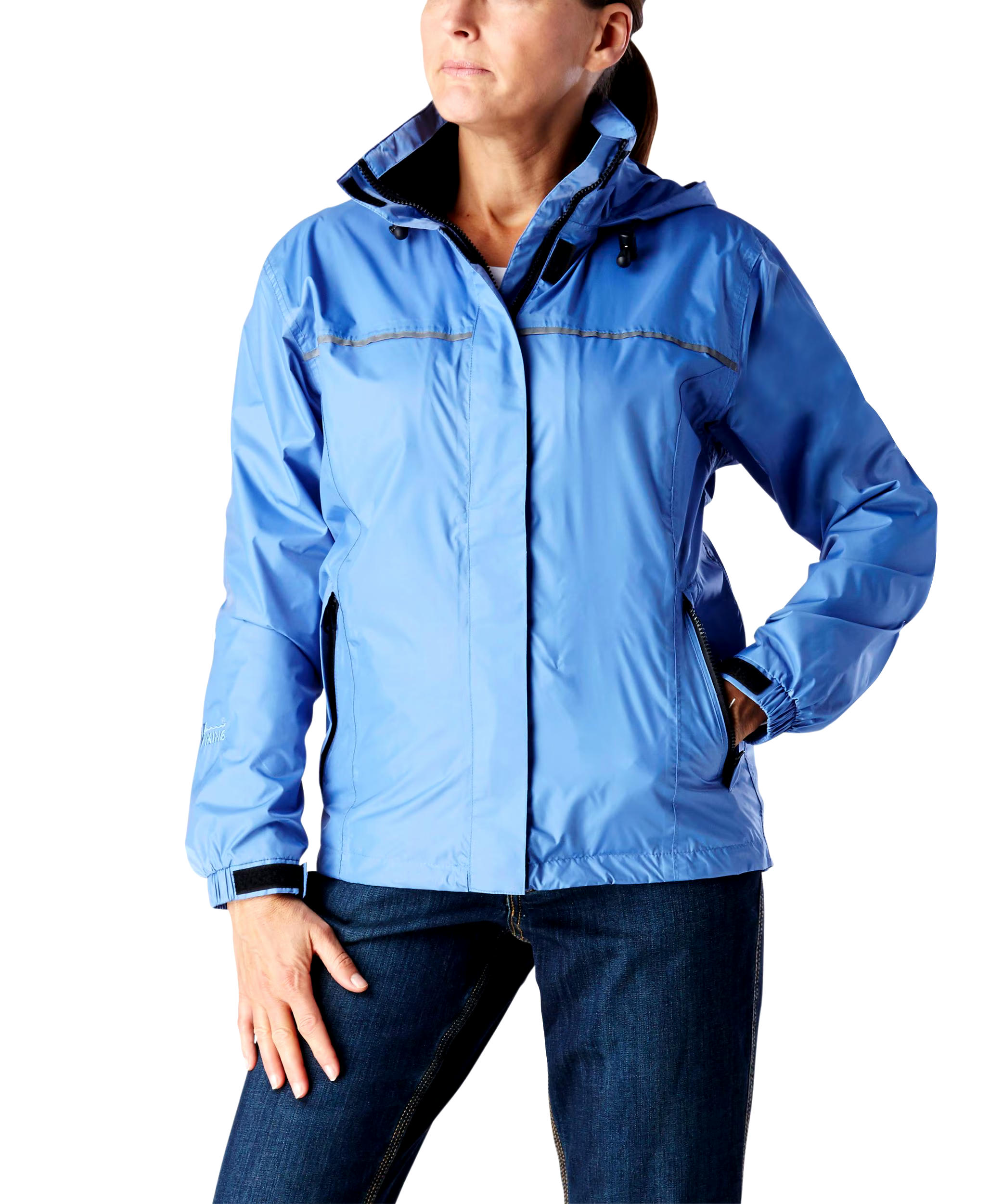 Viking Women's Windigo Waterproof and Windproof Packable Shell Rain Jacket