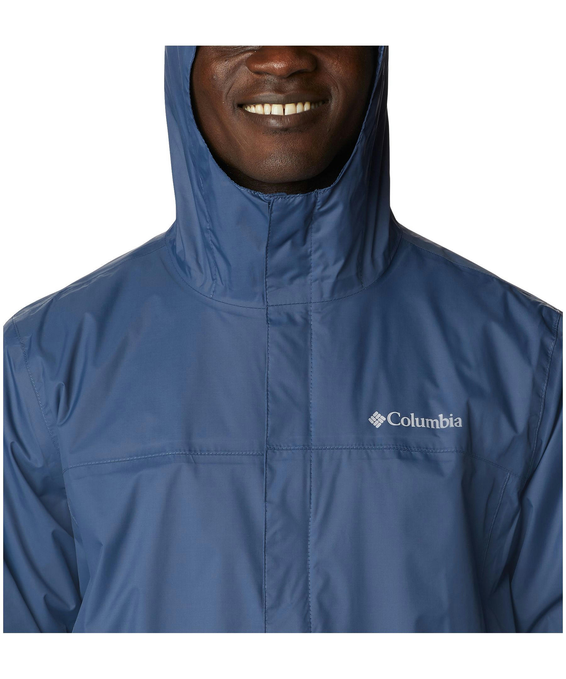 Columbia Men's Watertight II Hooded Rain Jacket, Waterproof, Breathable, Packable, Hiking