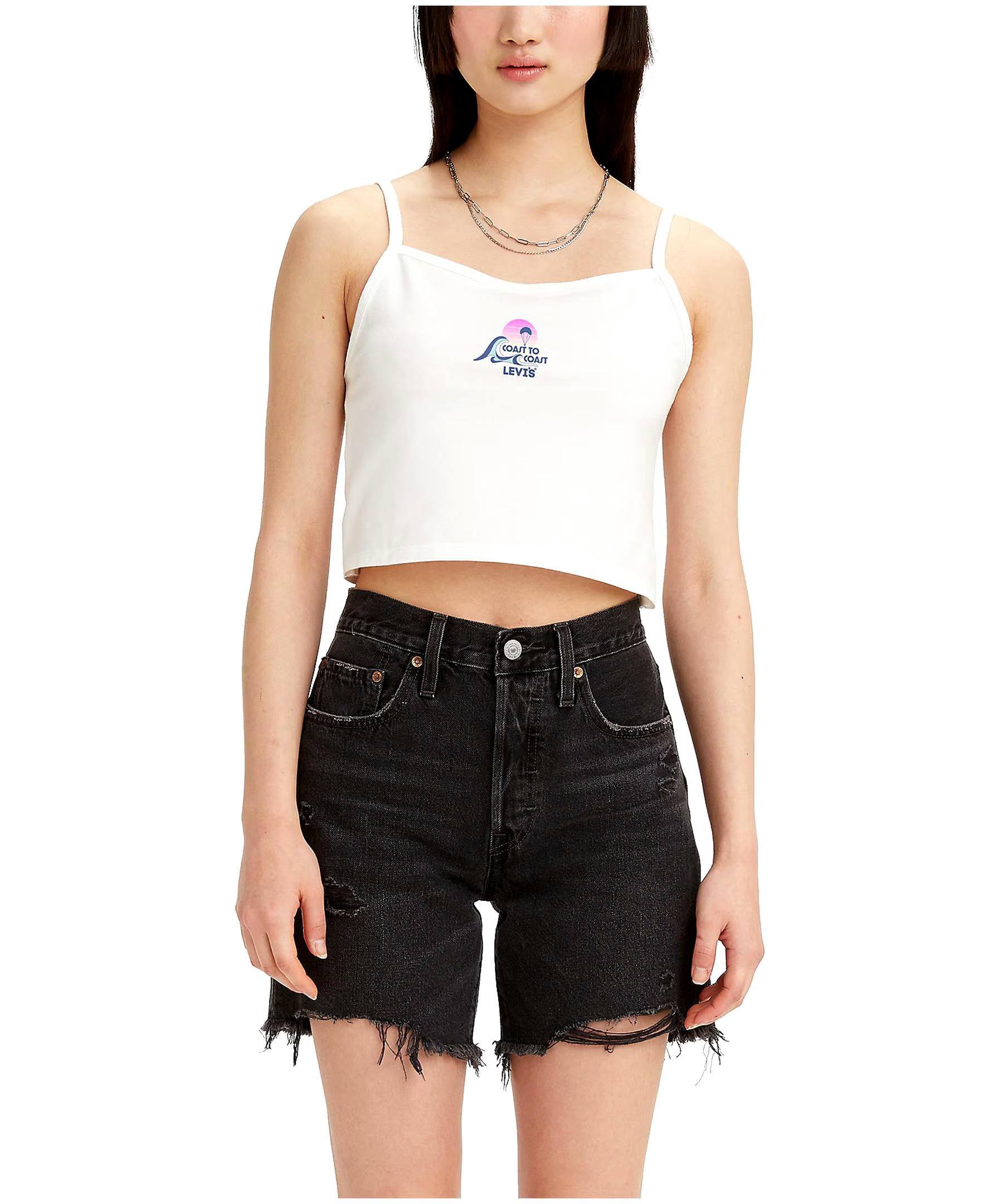 Levi's Women's Graphic 90's Slim Fit Tank Top