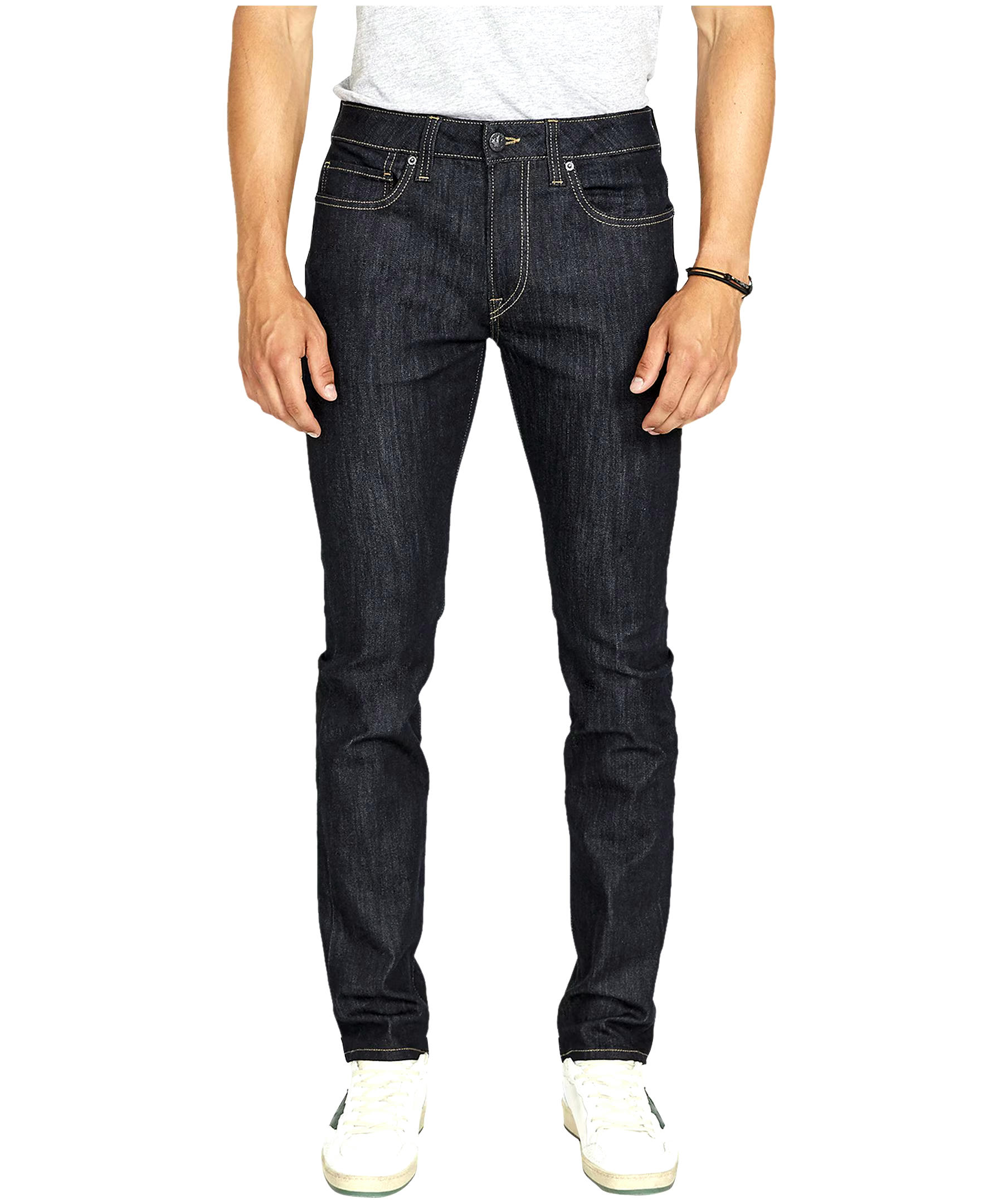 Buffalo Men's Ash Slim Stretch Rinse Jeans