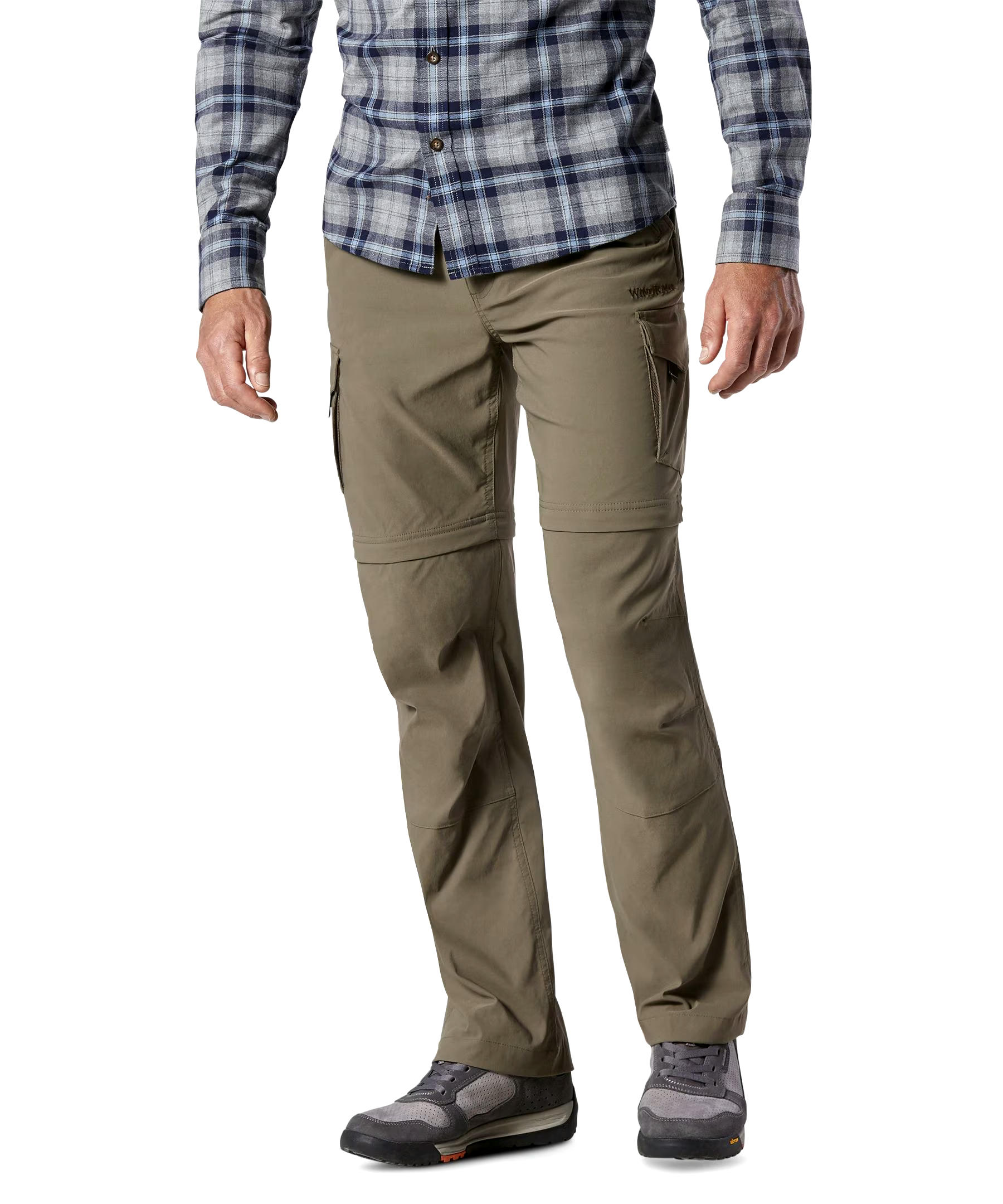 WindRiver Men's Water Repellent Stretch Zip Off Pants