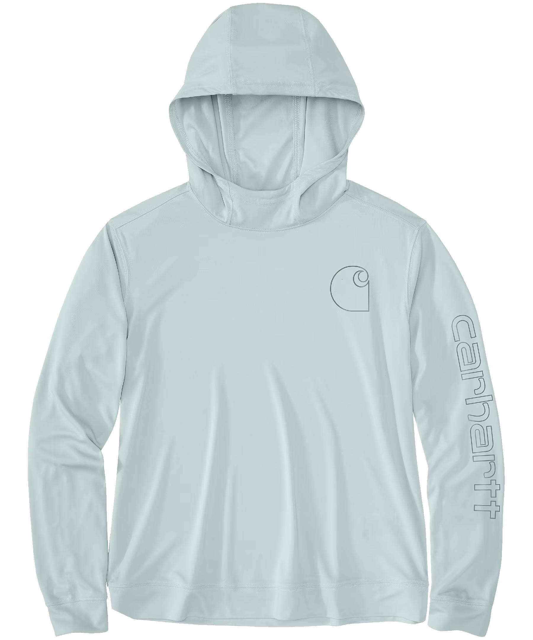 Carhartt Women's Force Sun Defender Long Sleeve Hooded Shirt