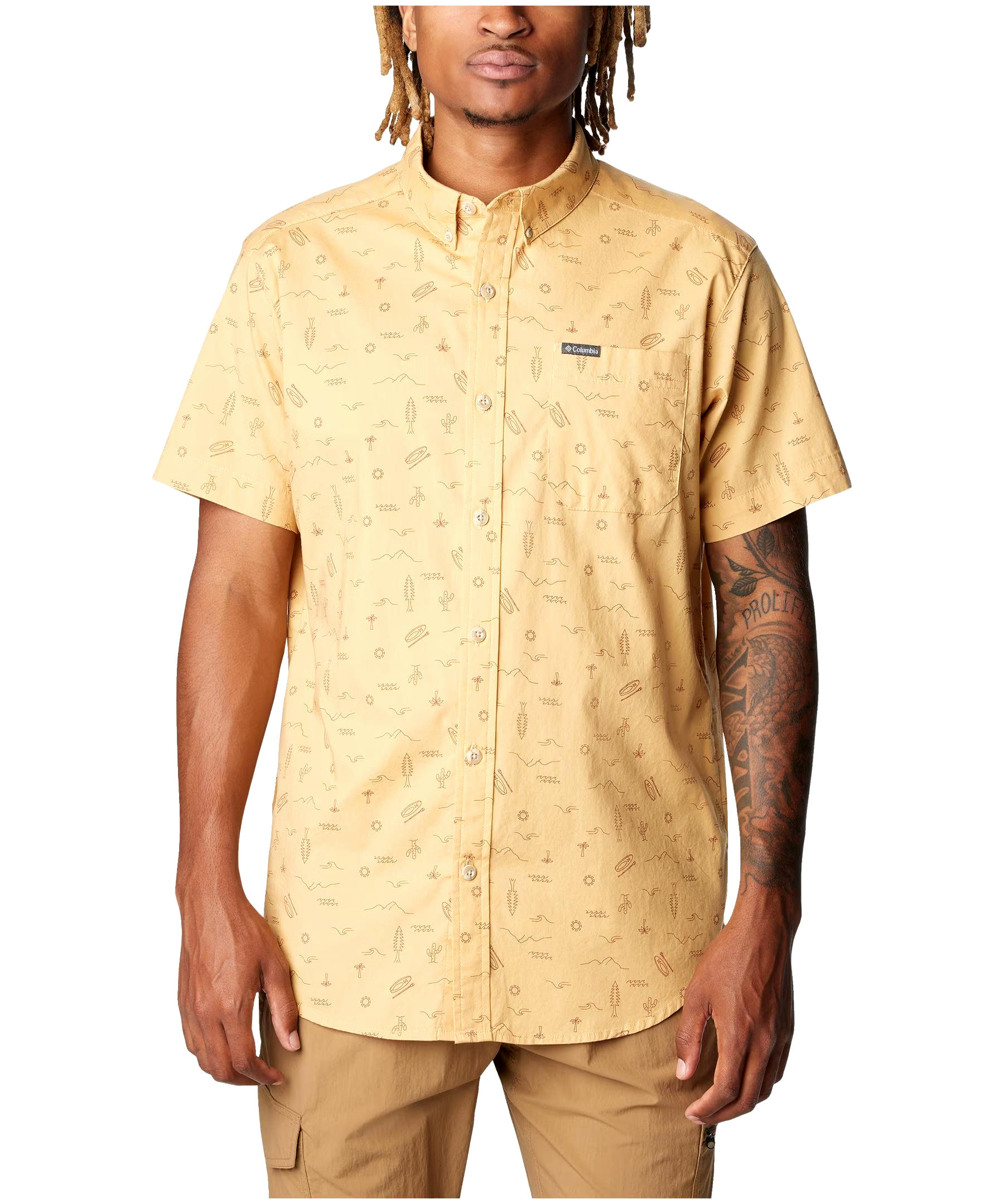 Columbia Rapid Rivers Short Sleeve Printed Shirt