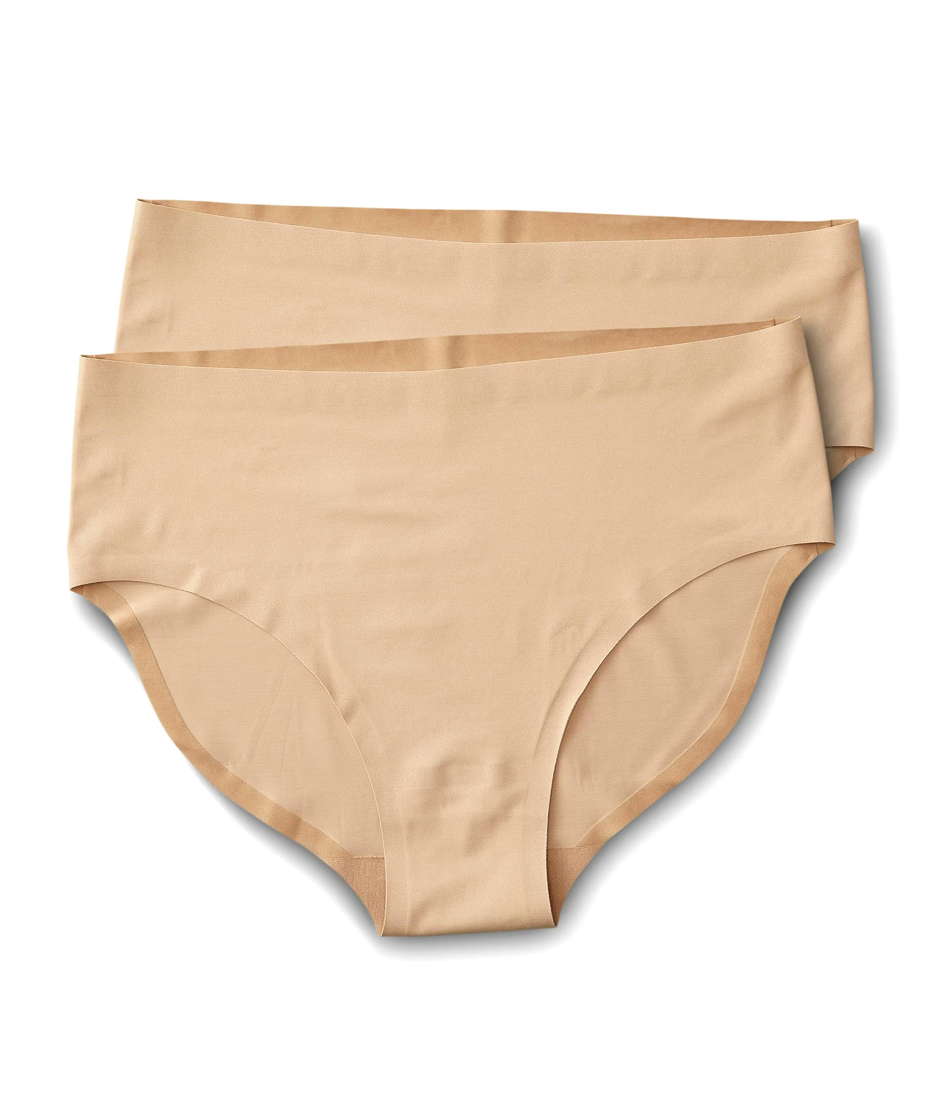 Denver Hayes Women's 2 Pack Perfect Fit Invisibles Briefs Underwear