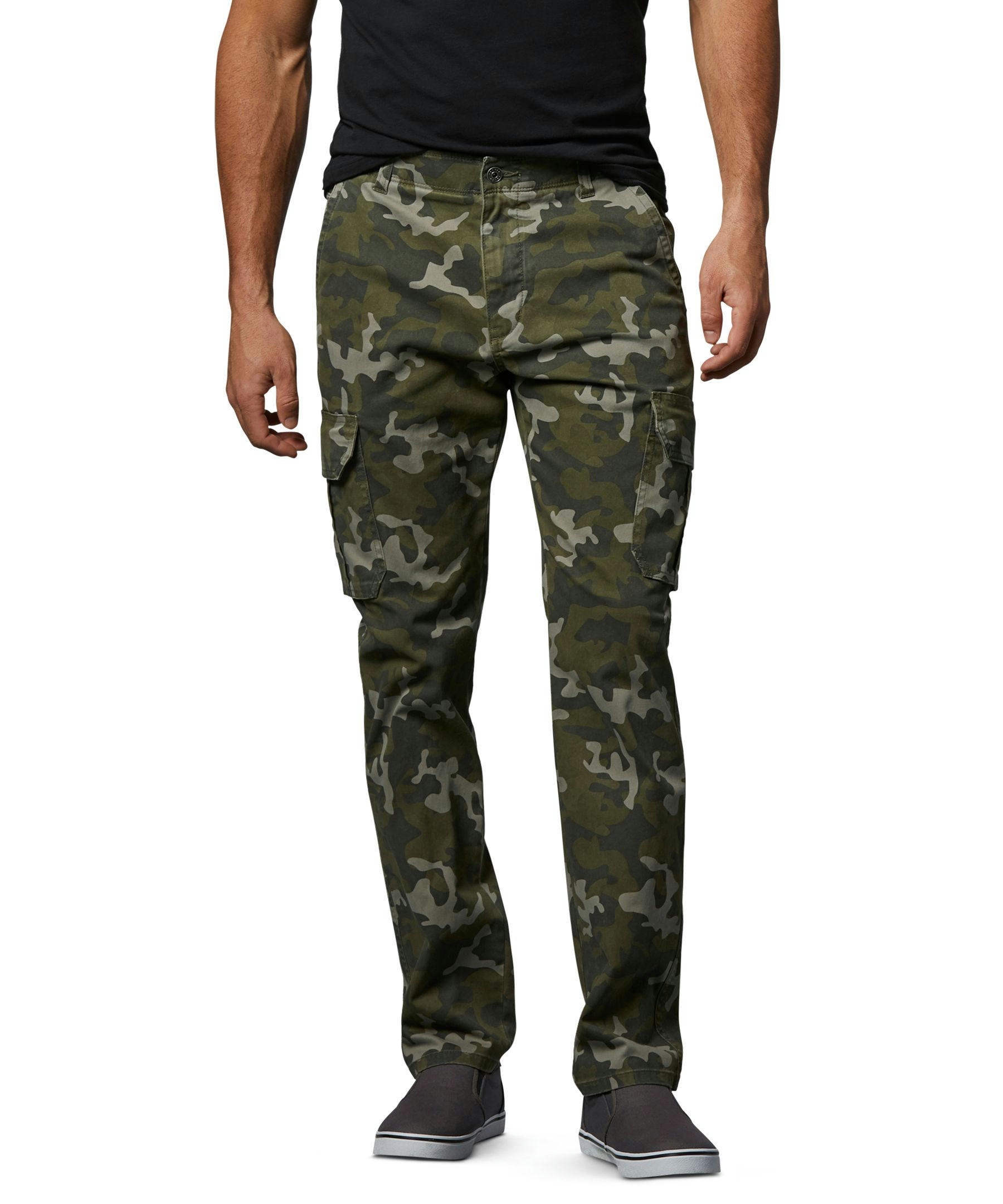 Denver Hayes Men's Stretch Athletic Cargo Pants