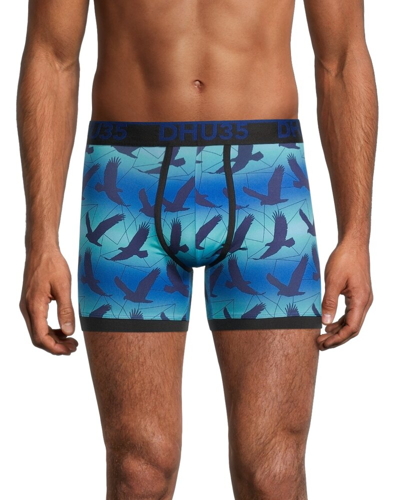 Denver Hayes Men's Microfibre Ombre Boxer Briefs Underwear