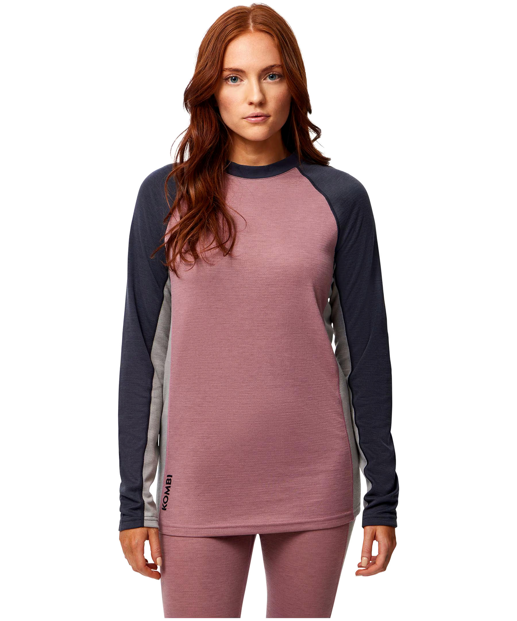 Kombi Women's B2 Merino Blend Crew Neck Baselayer Top