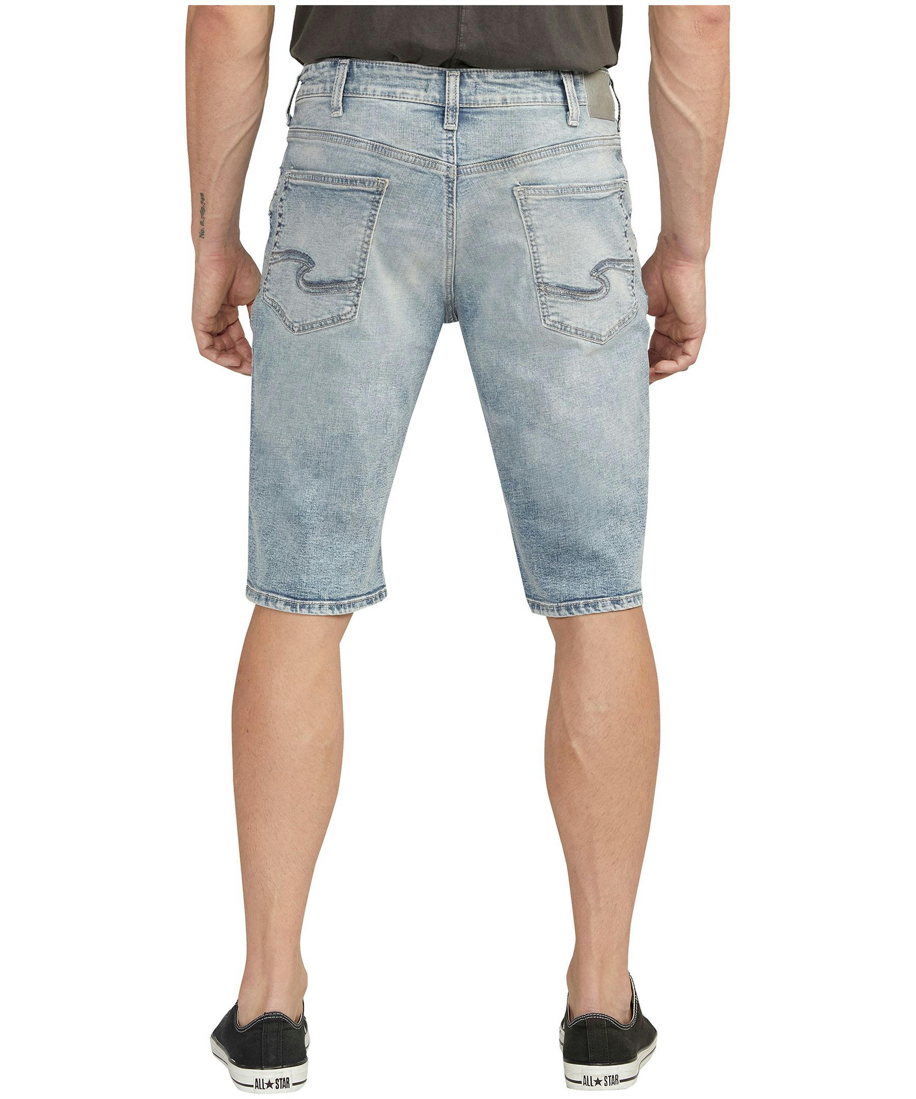 Silver Men's Zac Mid Rise Denim Shorts