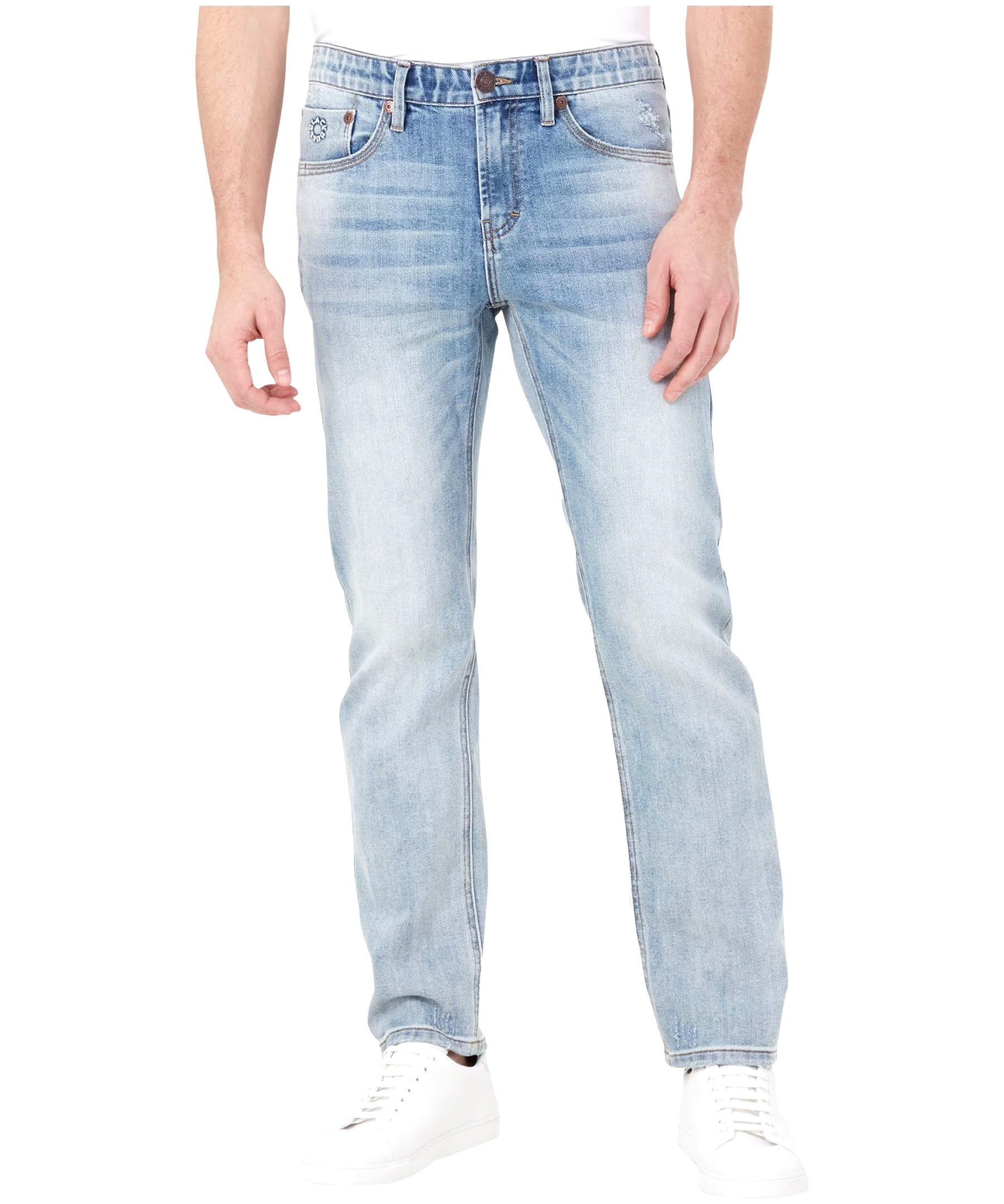 Blackbull Men's Sam Regular Slim Fit Stretch Jeans