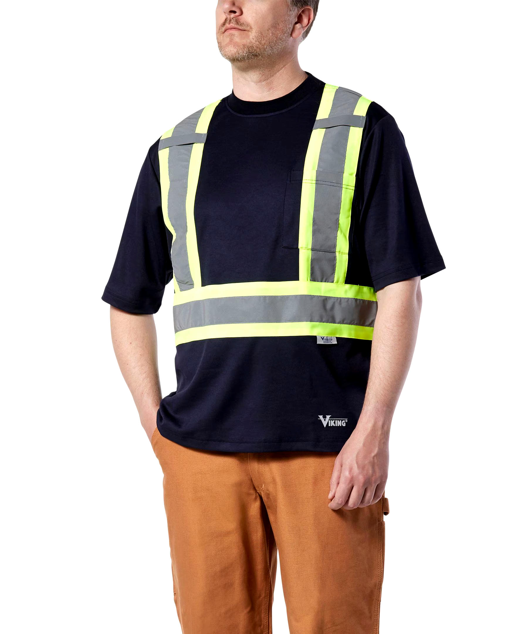 Viking Men's Safety Cotton Lined T-Shirt