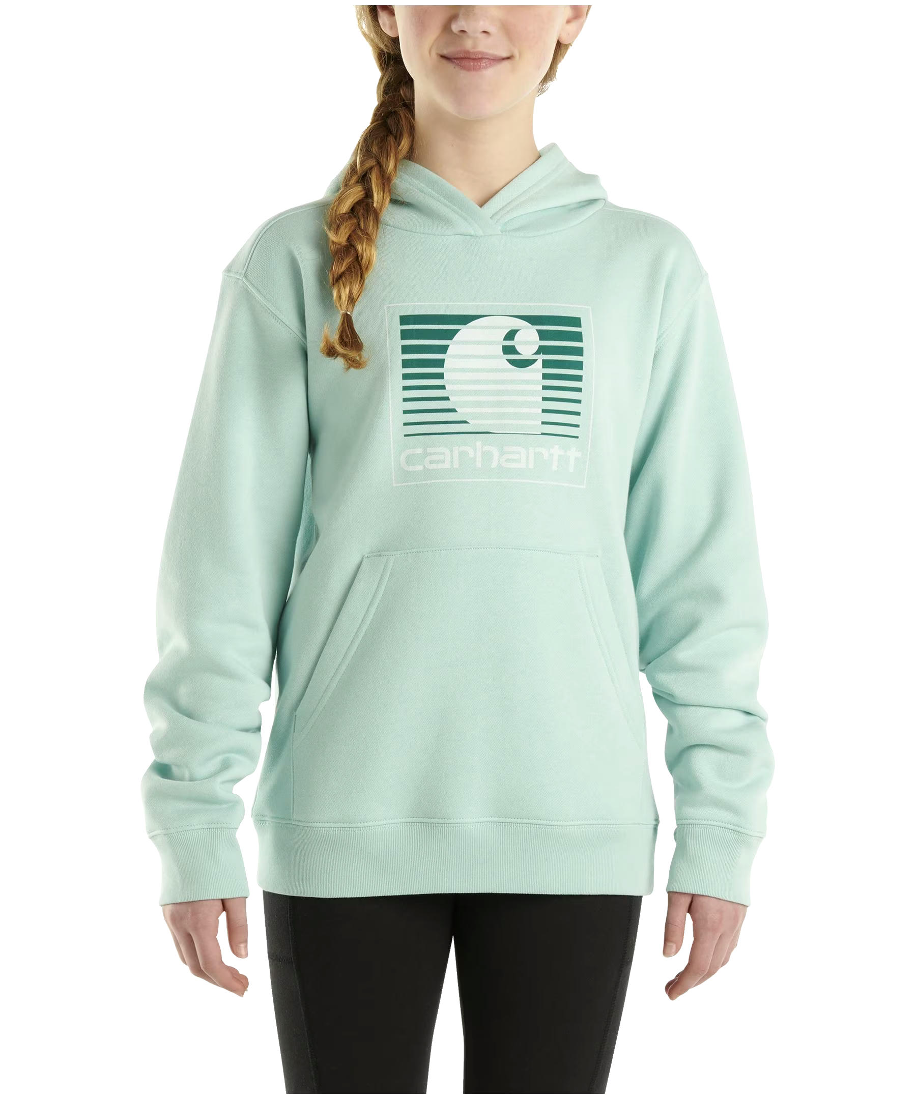 Carhartt Kids' Unisex Graphic Fleece Lined Pullover Hoodie