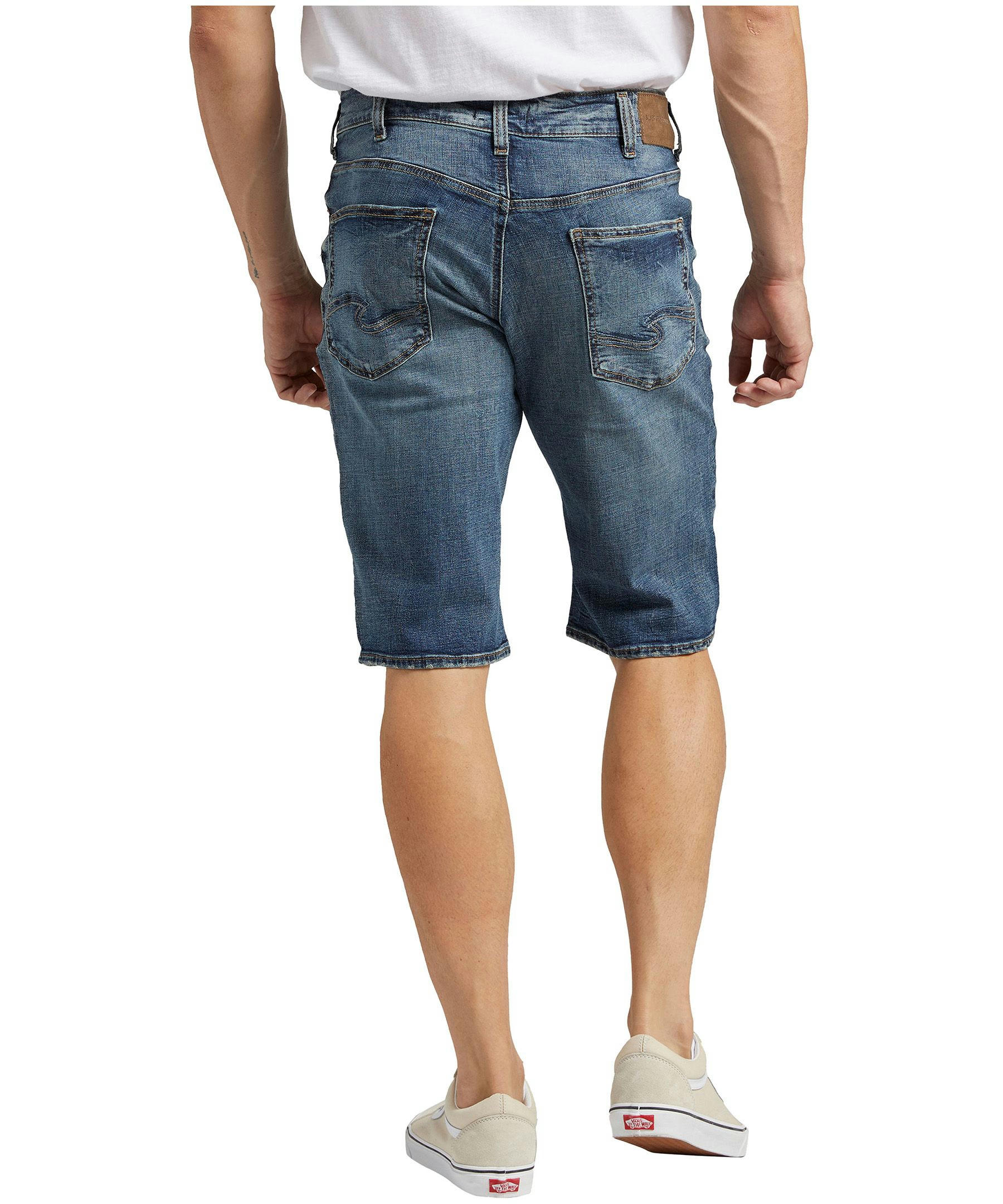 Silver Men's Gordie Mid Rise Relaxed Fit Shorts