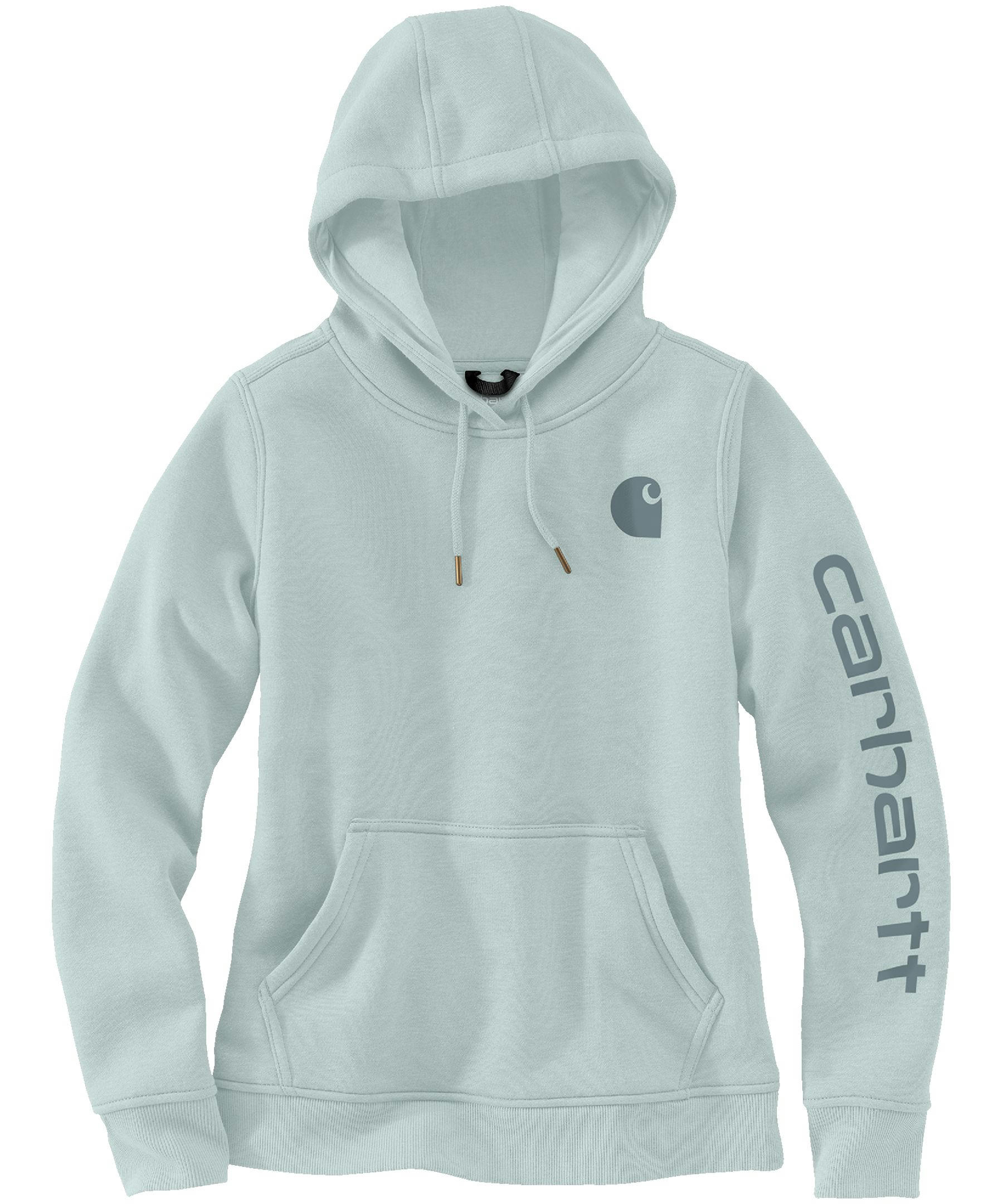 Carhartt Women's Relaxed Fit Sleeve Logo Graphic Hoodie