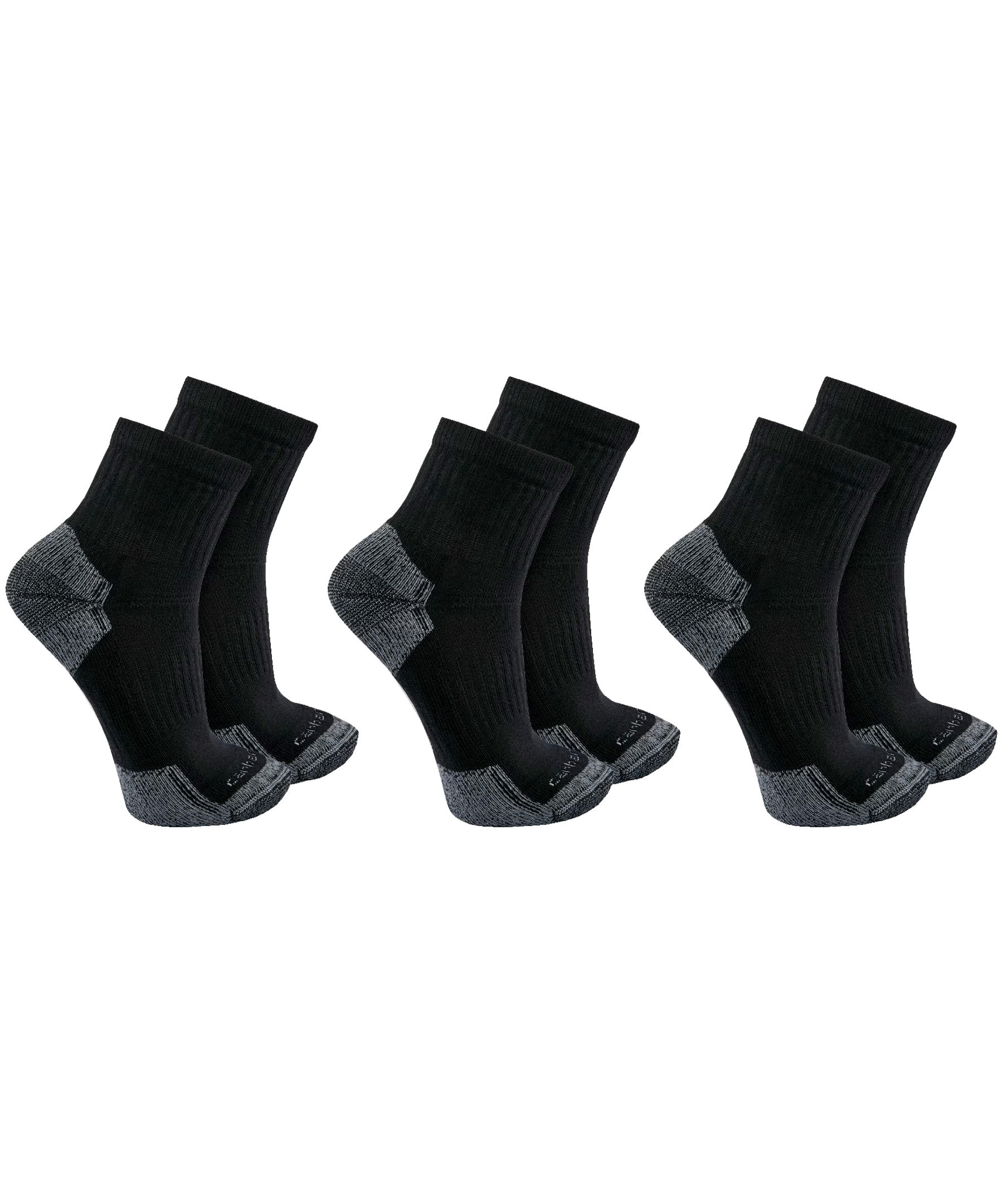 Men's Midweight Quarter Cut Work Socks